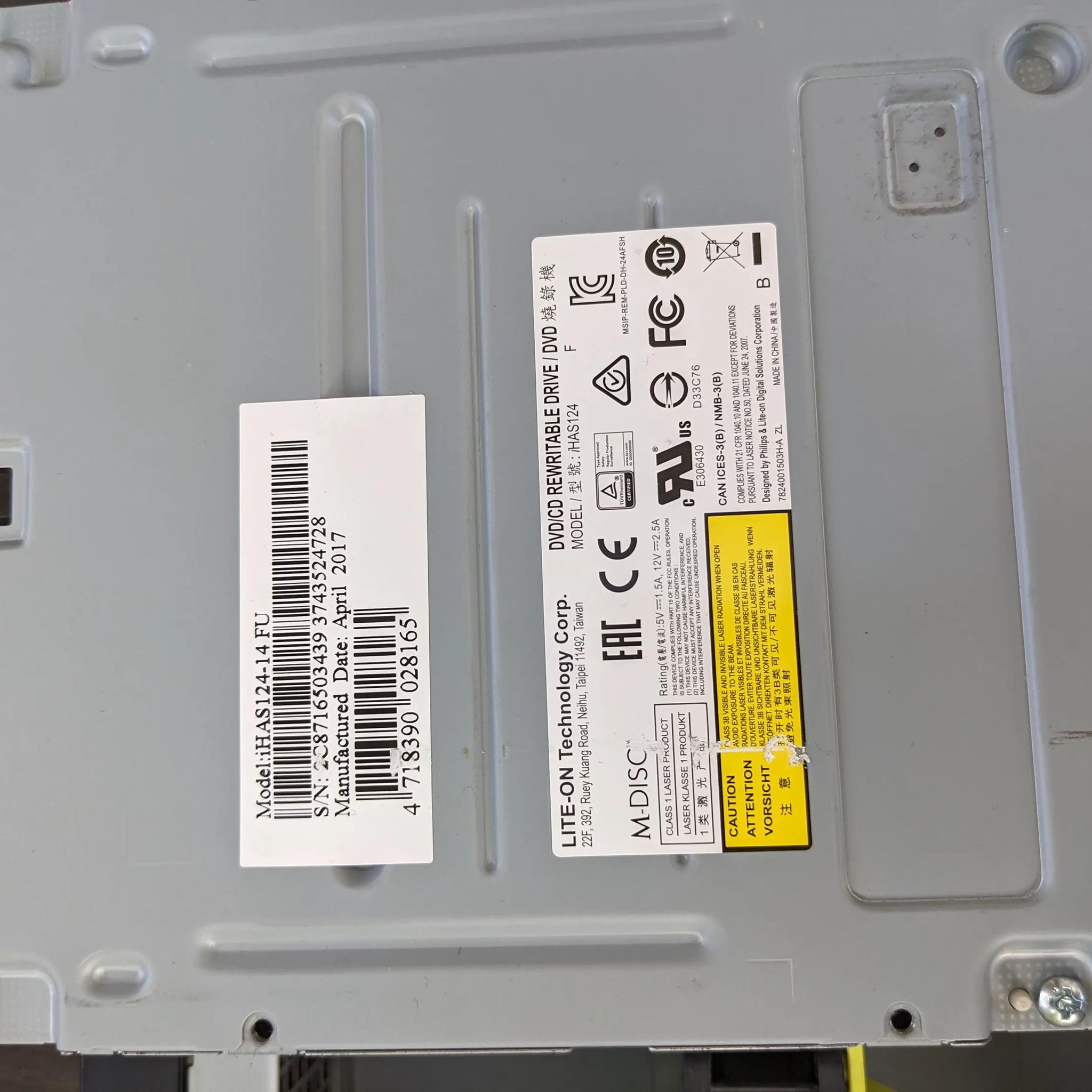 Two Slim PC cases! Both w/ 300W PSU and case fan! And, there is more: One optical drive!