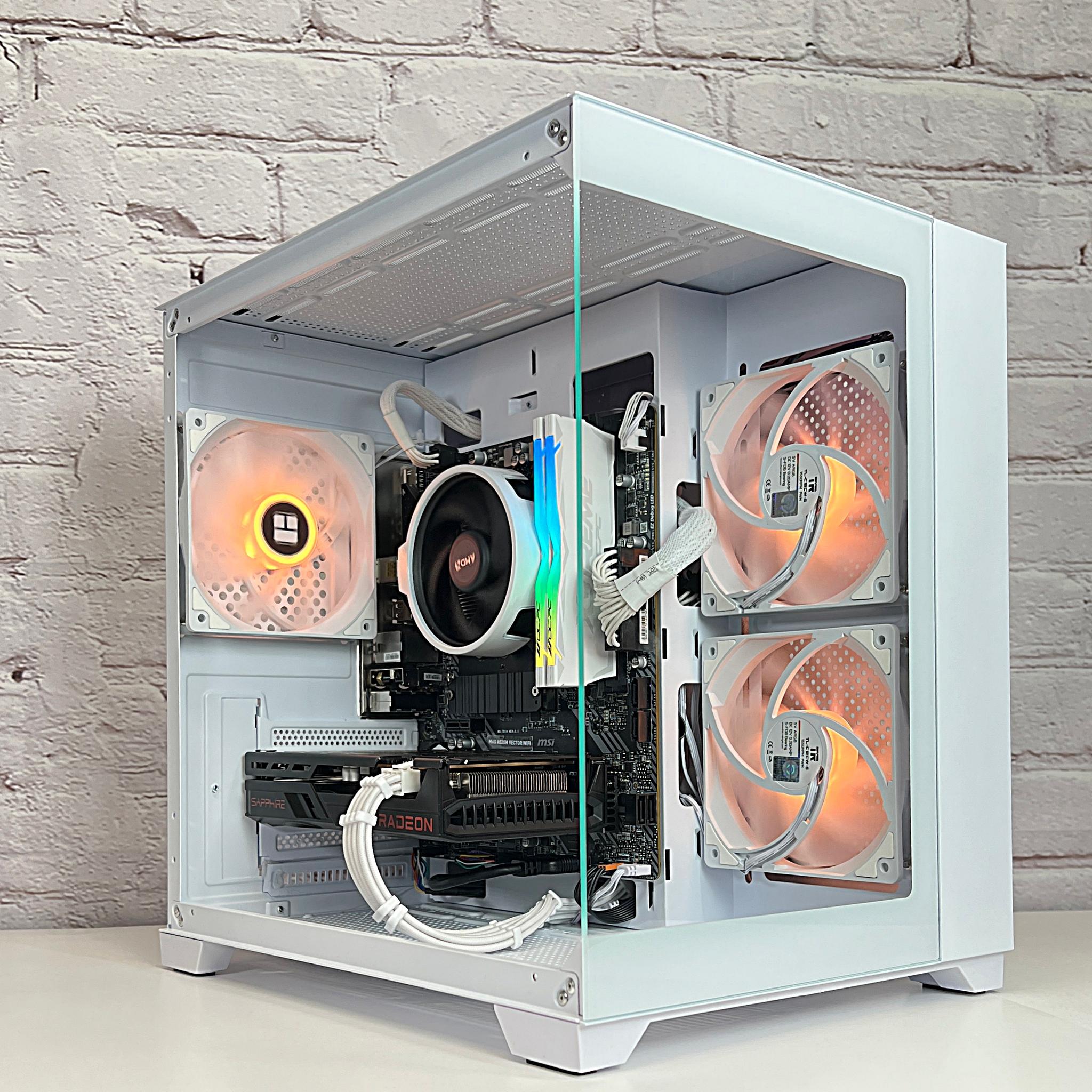 Ryzen 5 3600 RX 6600 16GB RAM 1TB M.2 Wifi 5 Bluetooth Window 10 Gaming PC