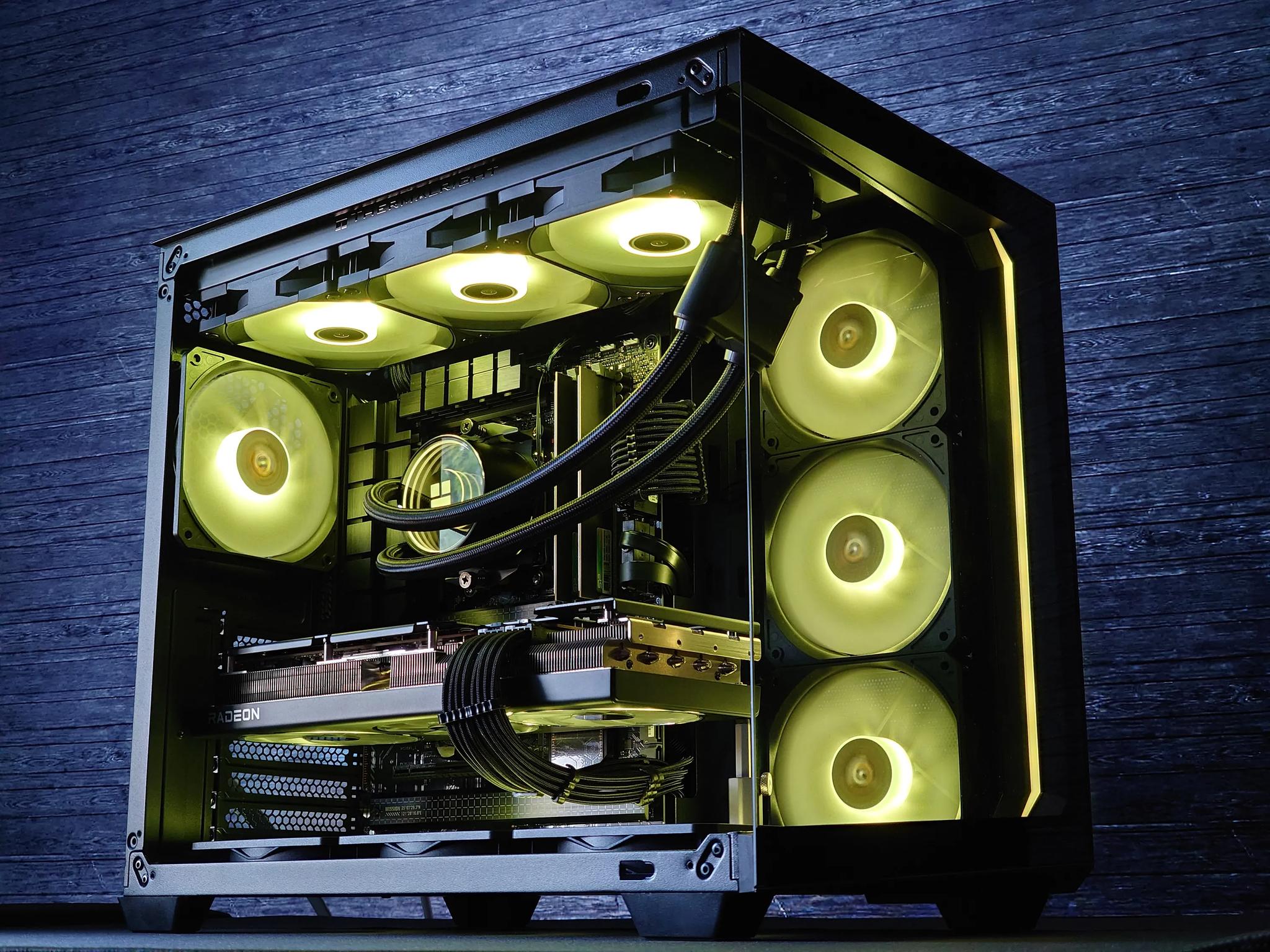 🌌🌑Dark Nebula🔭Liquid Cooled Gaming PC🔭AMD RX 7800 XT 16GB🔭Ryzen 5 7500F🔭32GB DDR5🔭1TB