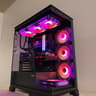 Hematite V 13600K 6800 XT 2TB NVME 32GB DDR5 Liquid Cooled Gaming,Streaming, Editing PC