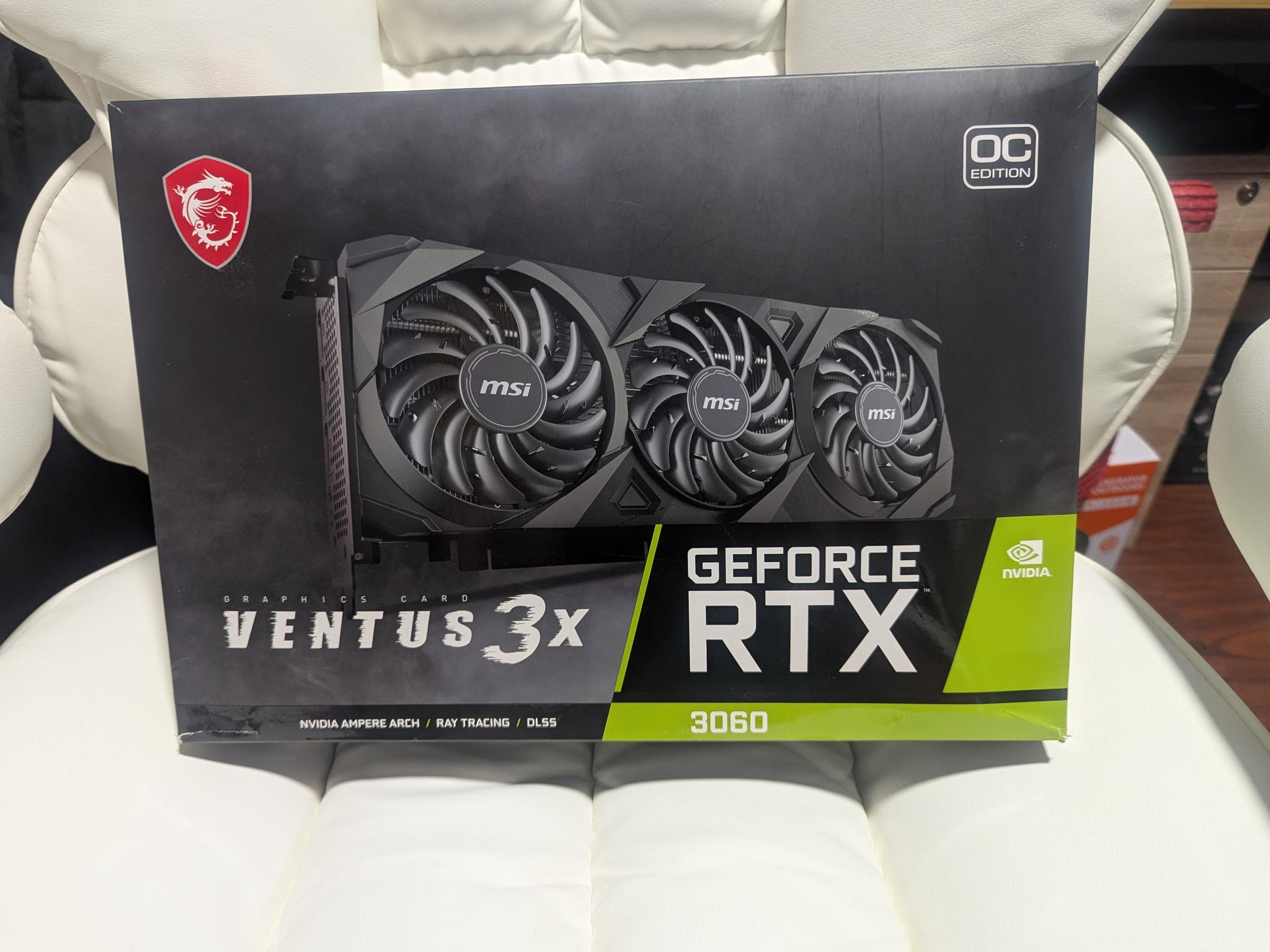 MSI Ventus 3x NVIDIA GeForce RTX 3060 OC
