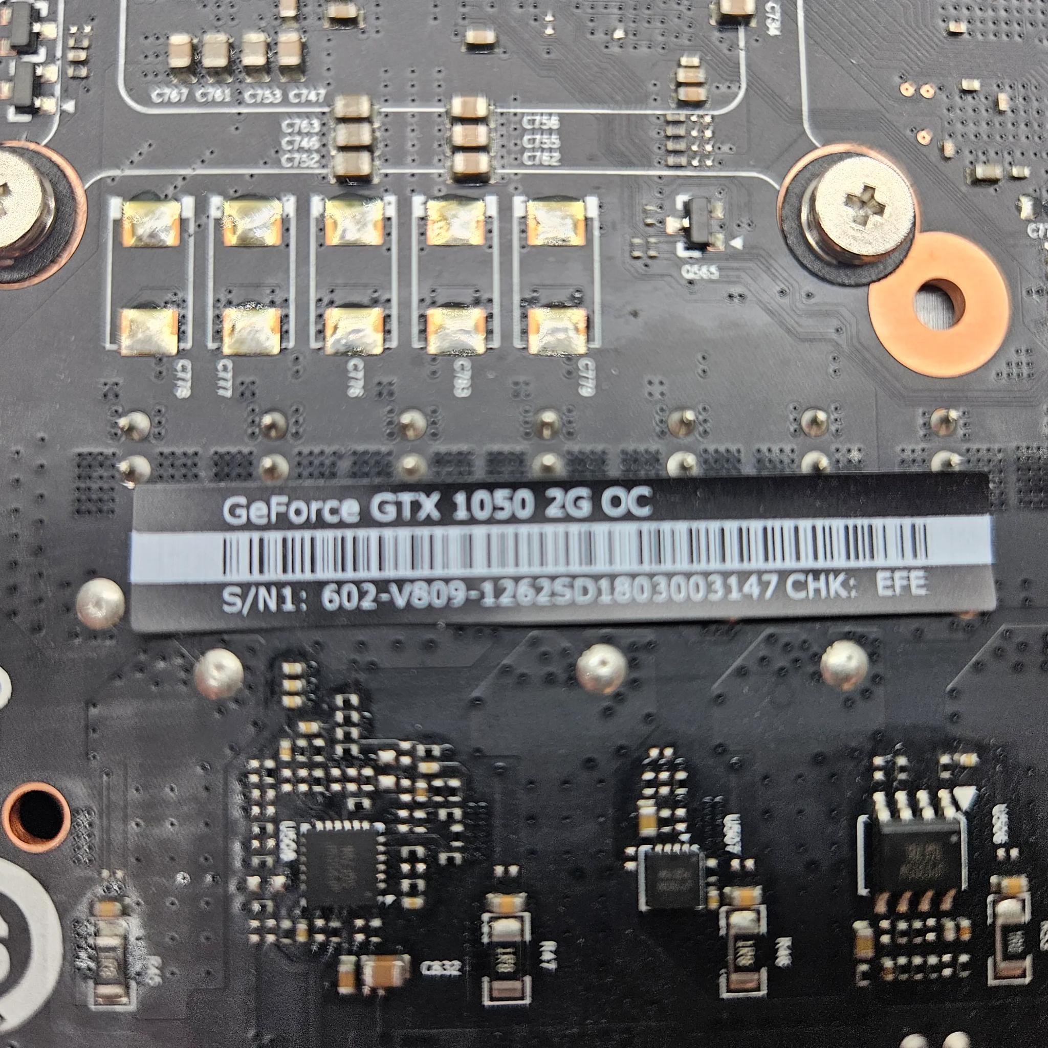 MSI  Nvidia GTX 1050 2GB
