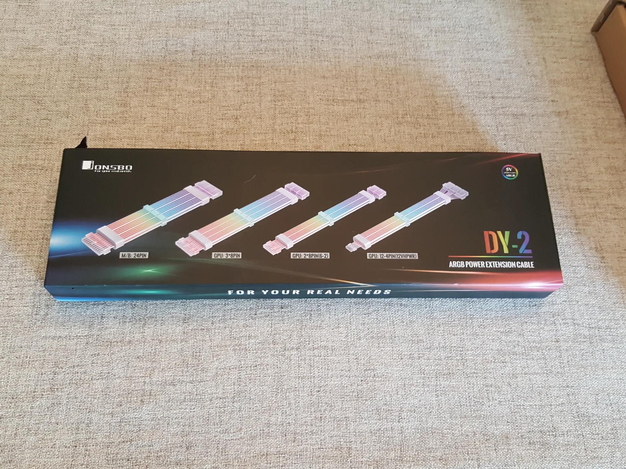 12VHPWR (12+4 pin) ARGB Strimmer cable + HYTE Y60 LCD DISPLAY 12.6in BRAND NEW + Lian Li Strimmer