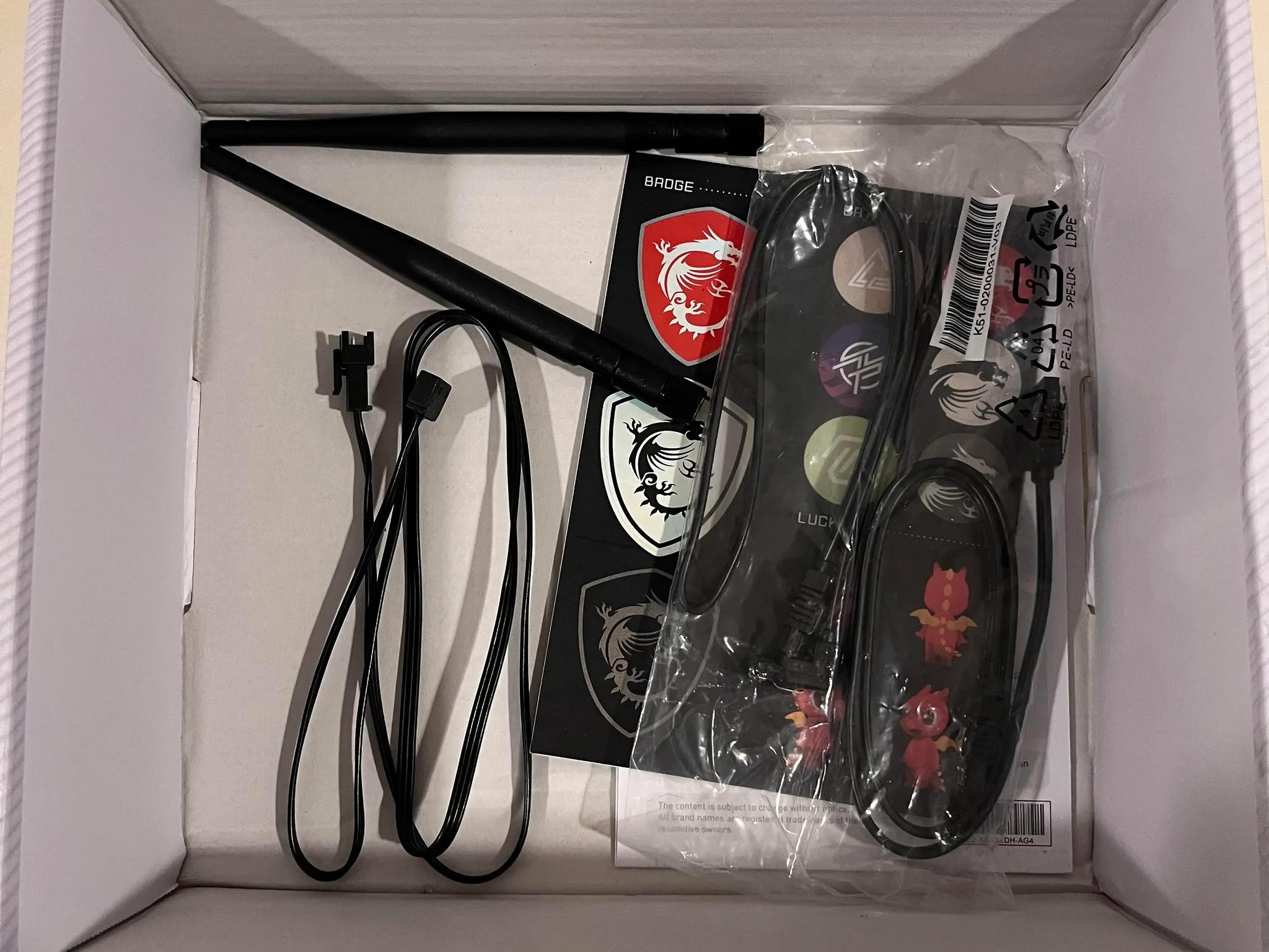 New (RMA'd) B650i MSI Edge ITX Wifi Motherboard