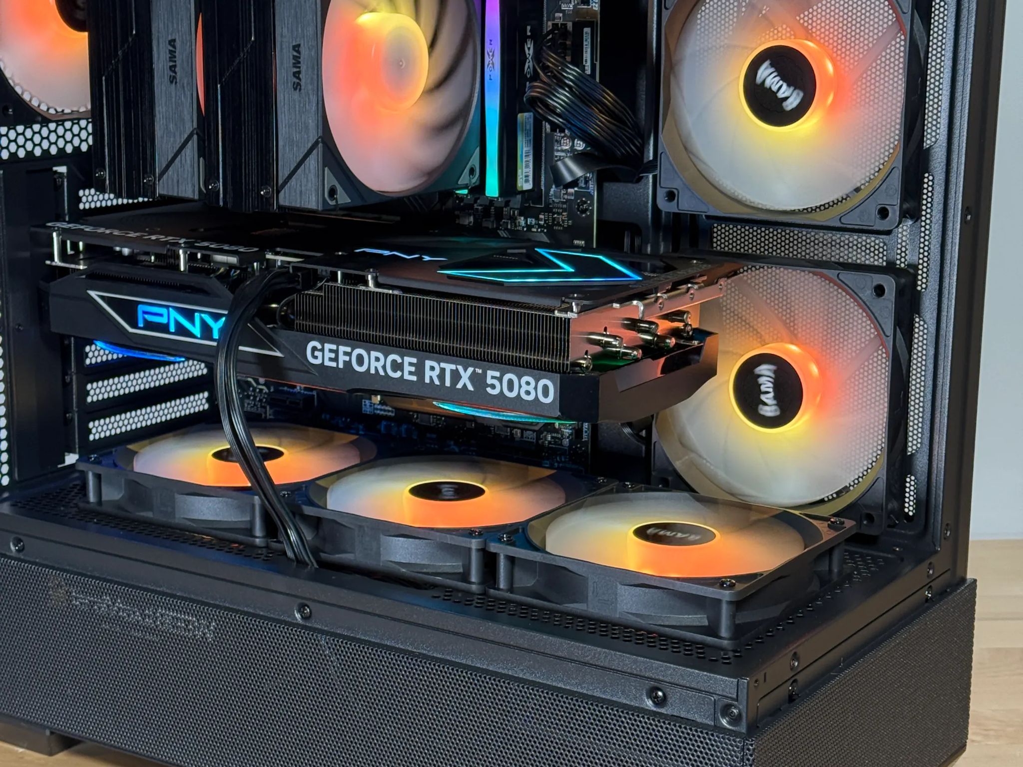 RTX 5080 Ryzen 9800X3D 64GB DDR5 4TB NVME GAMING PC