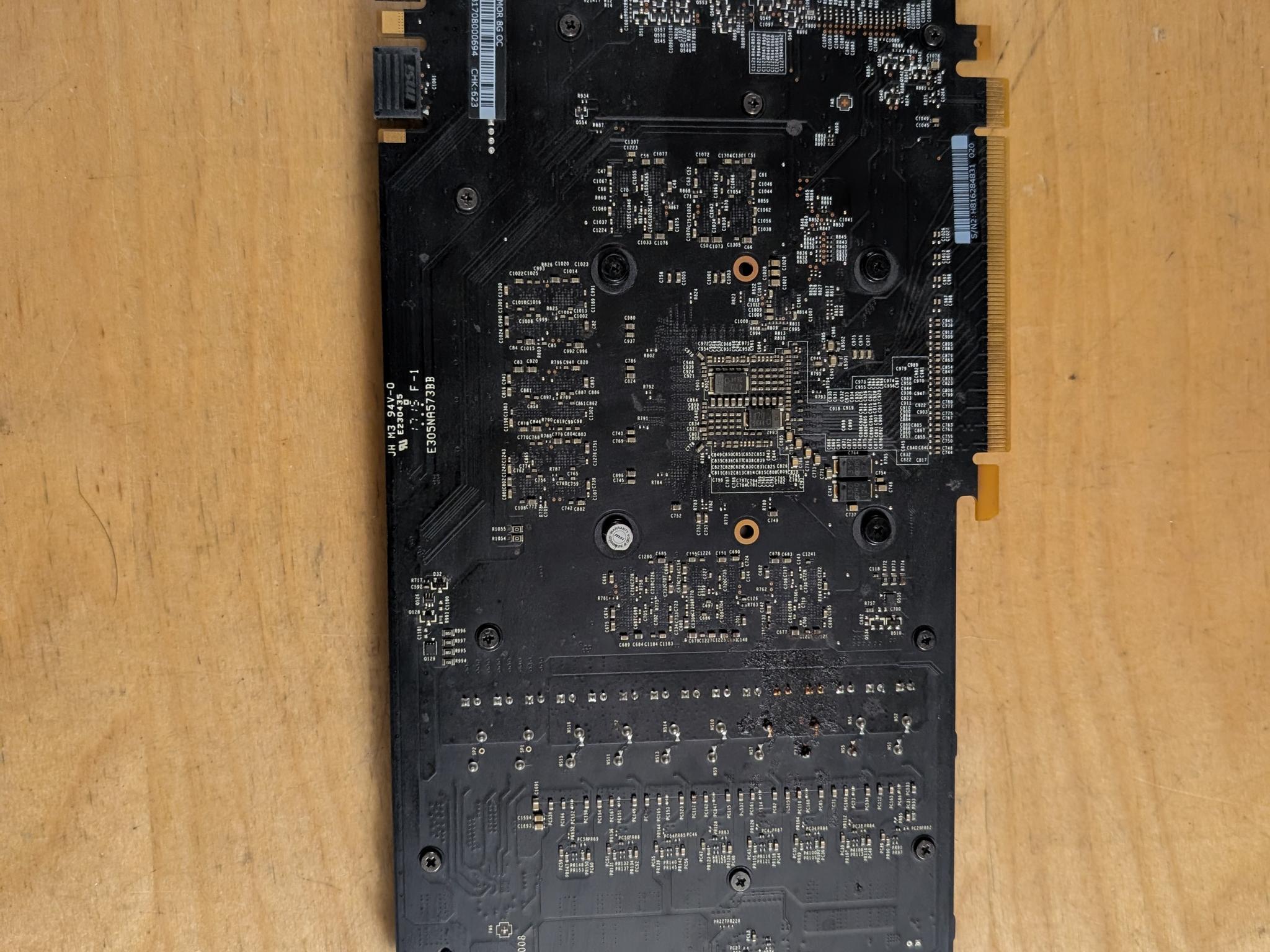 MSI ARMOR GeForce GTX 1080