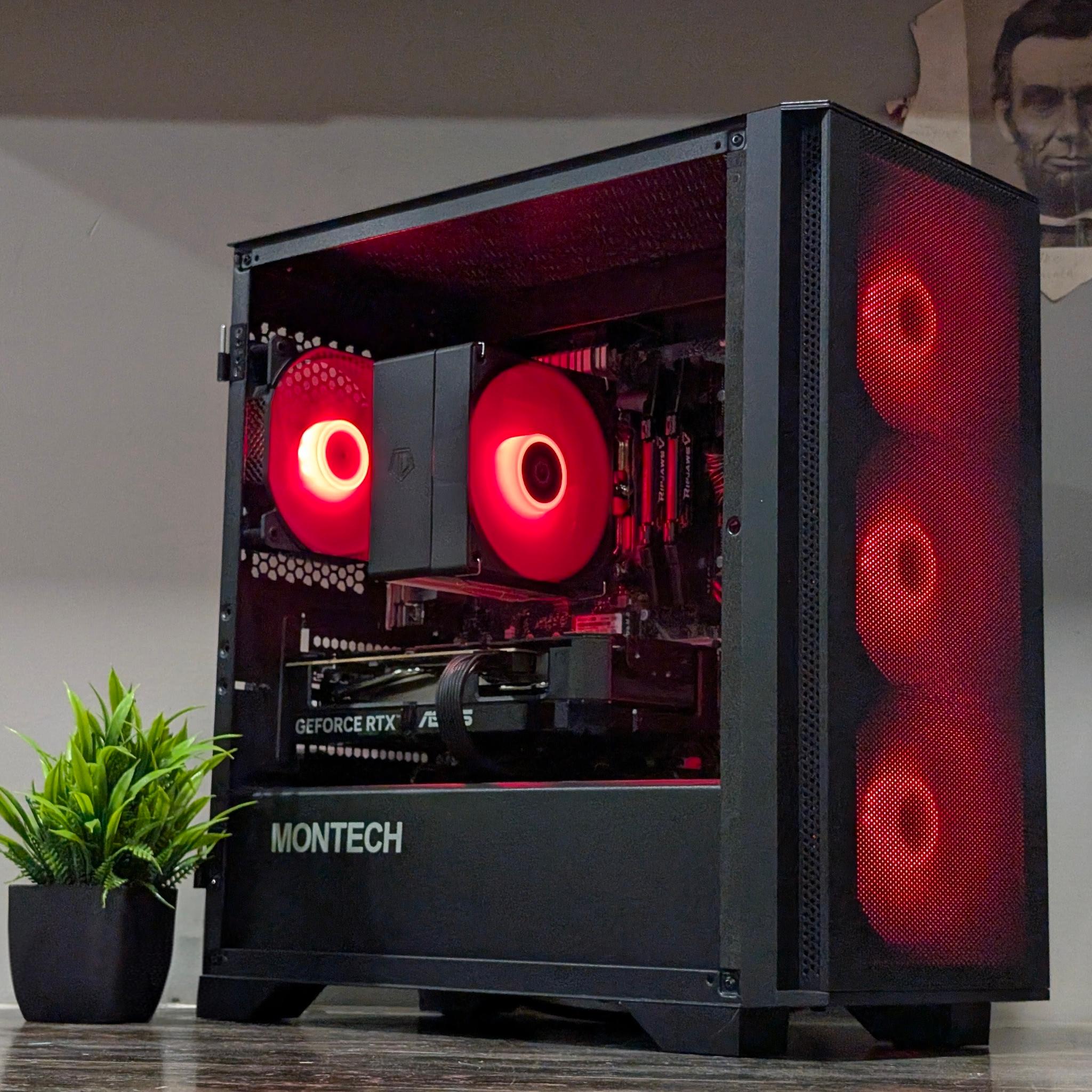 🔴 Gaming PC // RTX 5060 - Ryzen 5 5500 -WiFi + Bluetooth 🔴