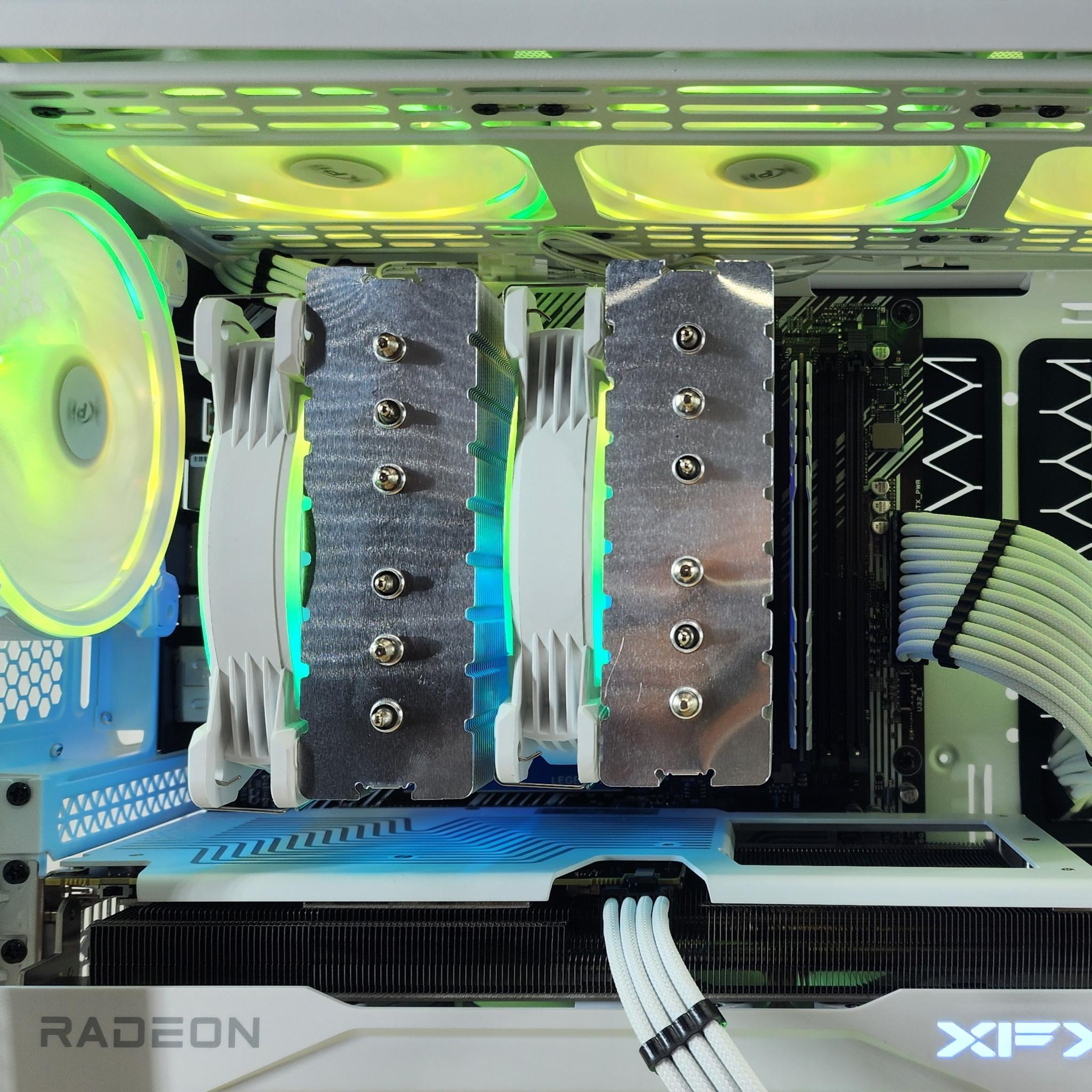 Gaming PC Ryzen 7 5800X 16GB RAM 1TB SSD RX 9060 XT 16GB Windows 11 Computer