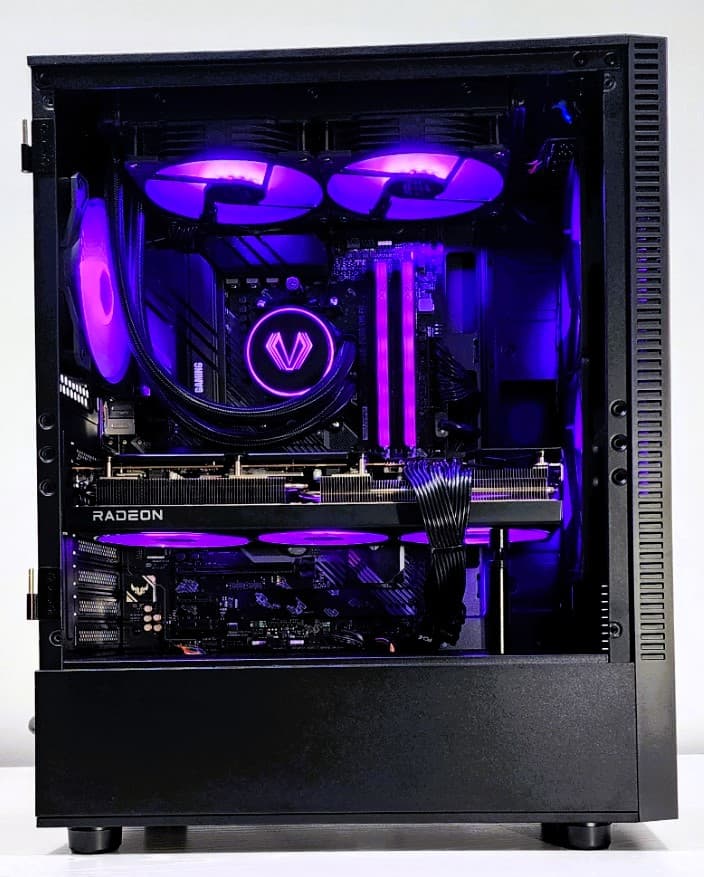 Custom Liquid Cooled 1440P Gaming Beast! - 5600X3D - 7800XT - READ DESCRIPTION!!!