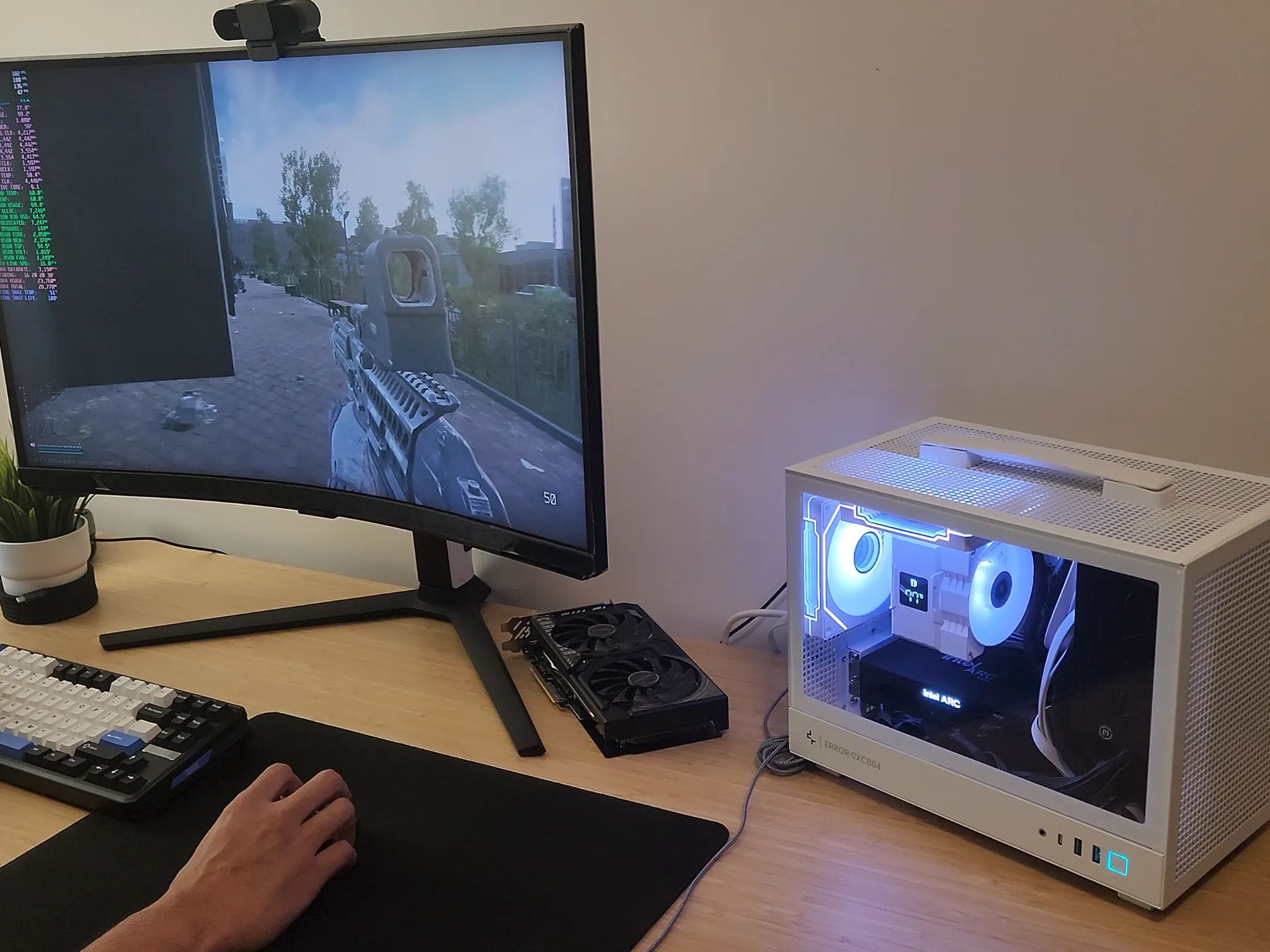 🎮 Small But Mighty – 5800X3D + Arc B580 ITX Build, Game-Ready