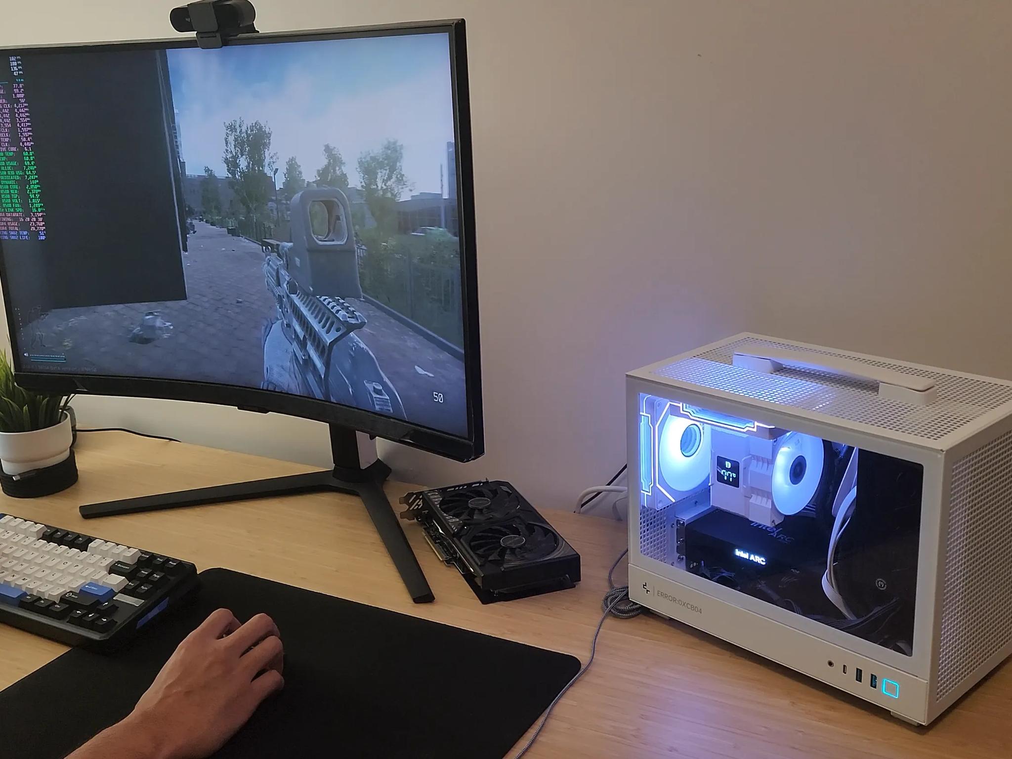 🎮 Small But Mighty – 5800X3D + Arc B580 ITX Build, Game-Ready
