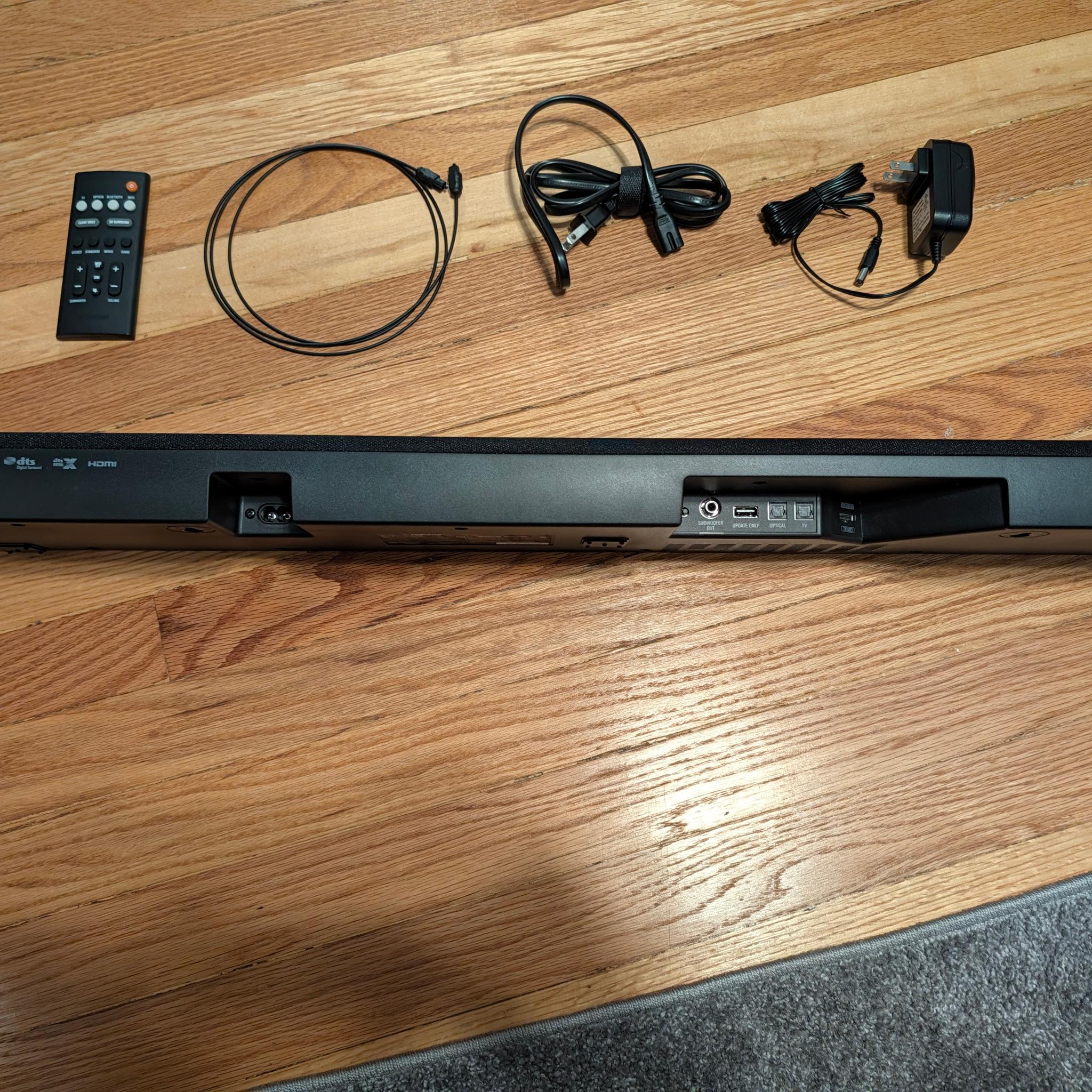 Yamaha SR-B20A Soundbar Great Condition