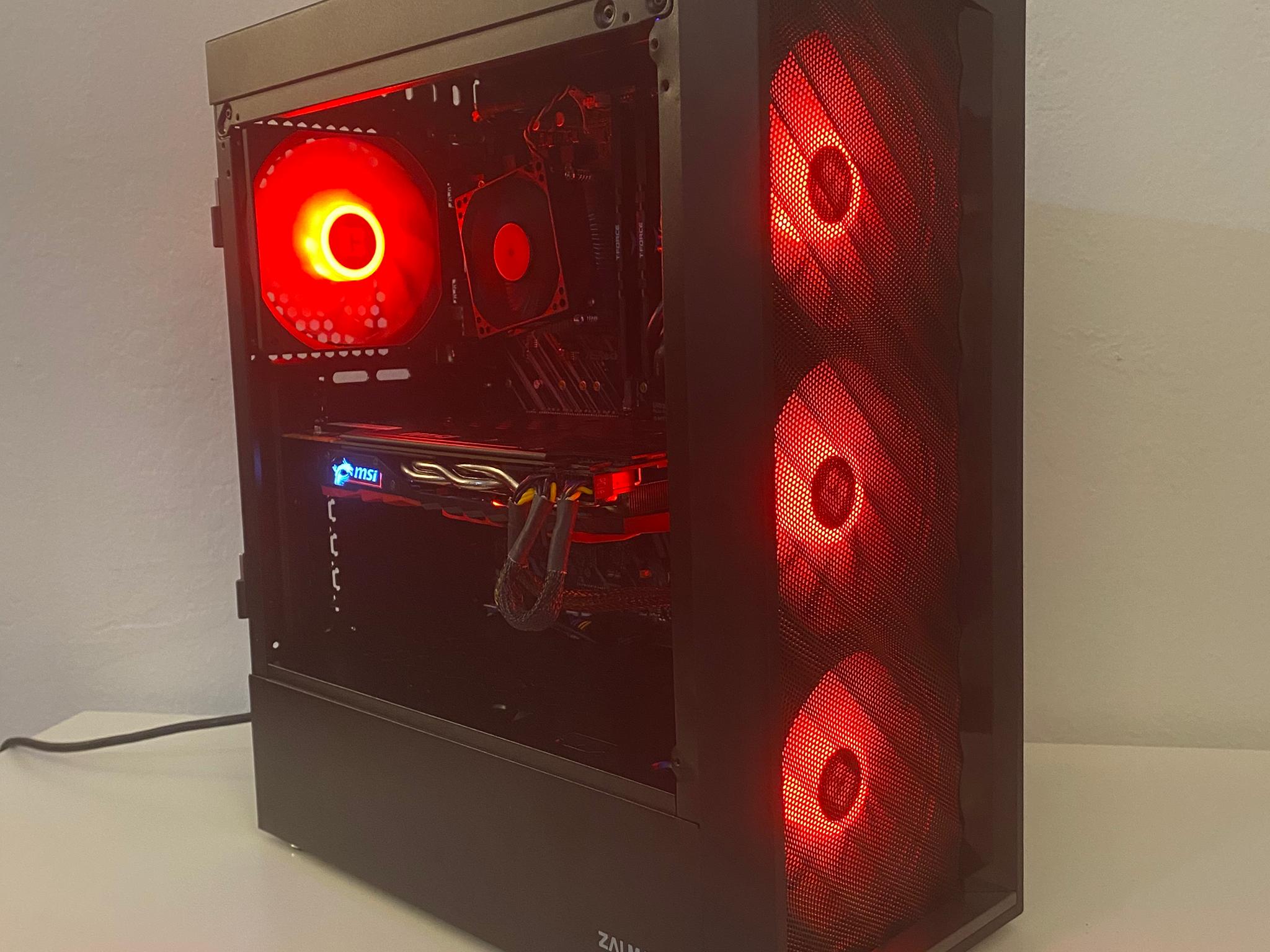 Gaming PC - GTX 1070, Intel i3 8100, 512 SSD, HDD, 16GB DDR4, Windows 10