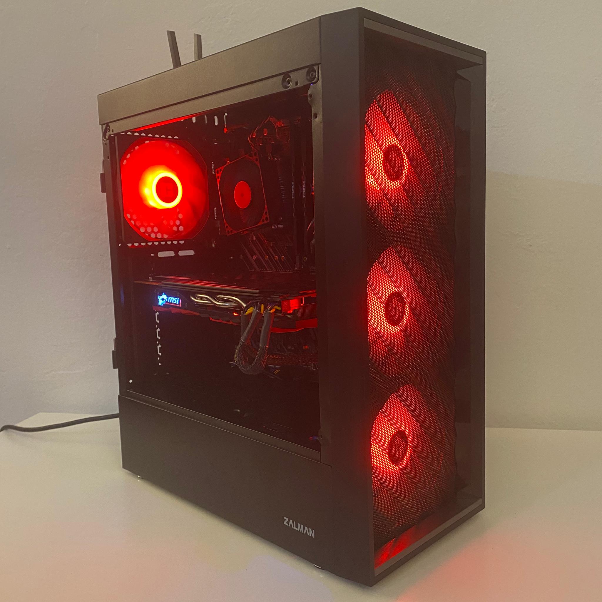 Gaming PC - GTX 1070, Intel i3 8100, 512 SSD, HDD, 16GB DDR4, Windows 10