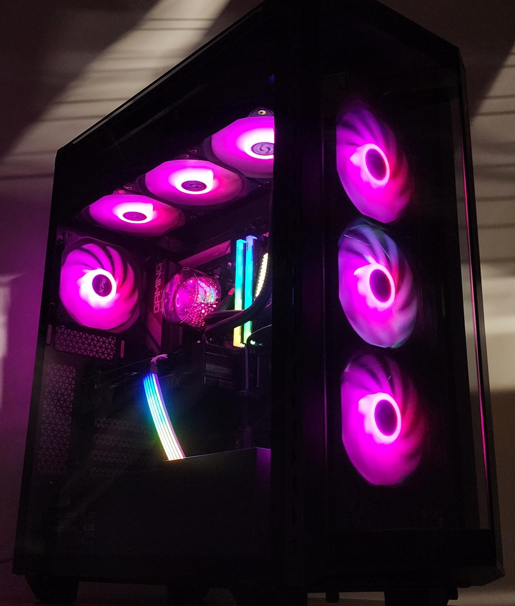 Gaming PC Ryzen 5 7600X3D 32GB RAM 1TB SSD RTX 4070 12GB Windows 11 Computer
