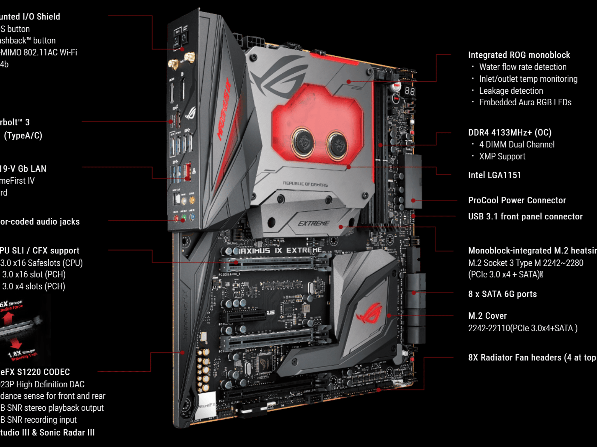 ASUS ROG Maximus IX Extreme Z270 LGA 1151 Intel DDR4 EATX Motherboard