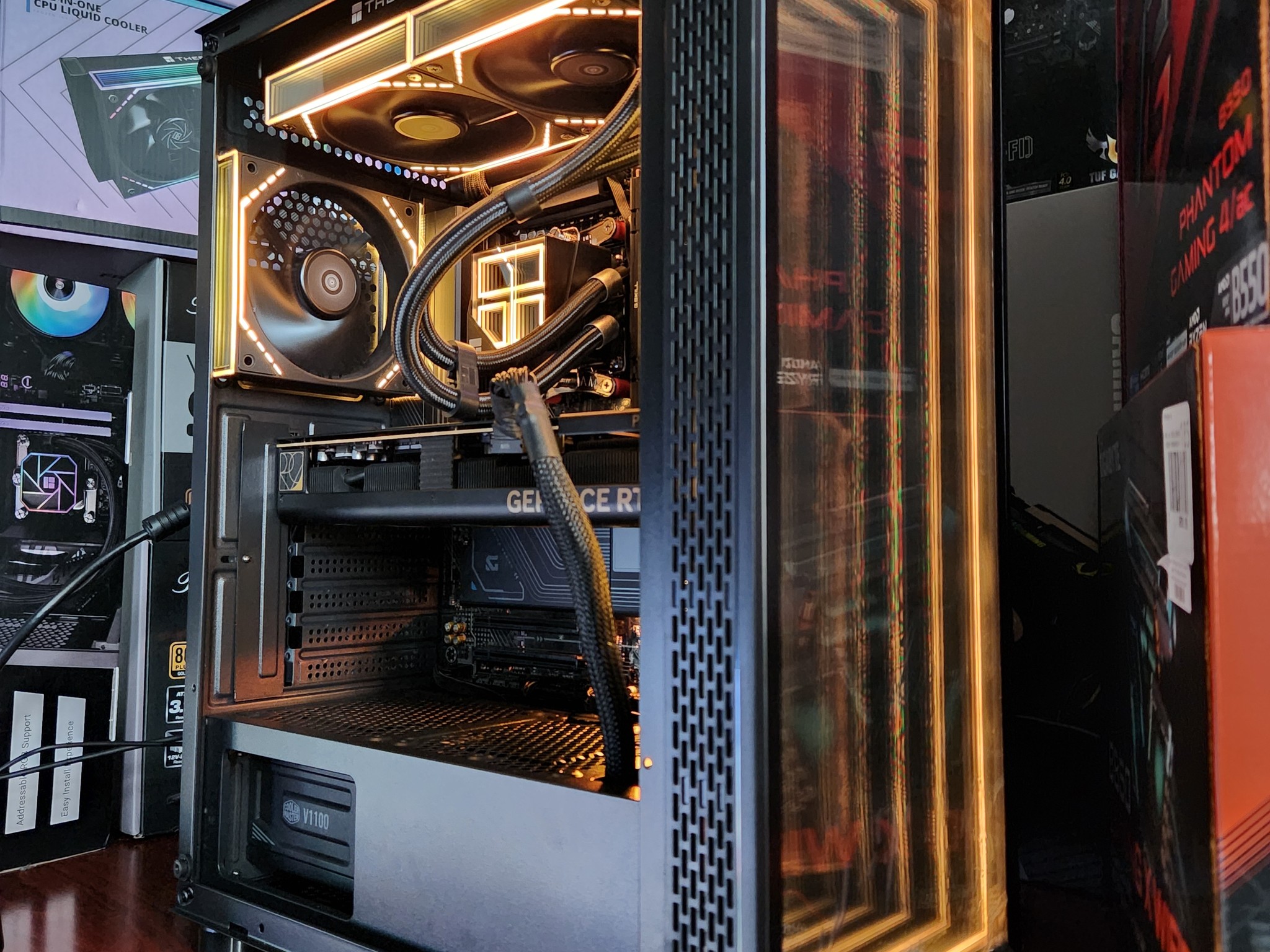 ✨AURUM✨ RTX 4070 TI SUPER 16GB | RYZEN 7 7800X3D | 32GB DDR5 6000MTs | 2 TB NVME | 1100W | WIFI & BT