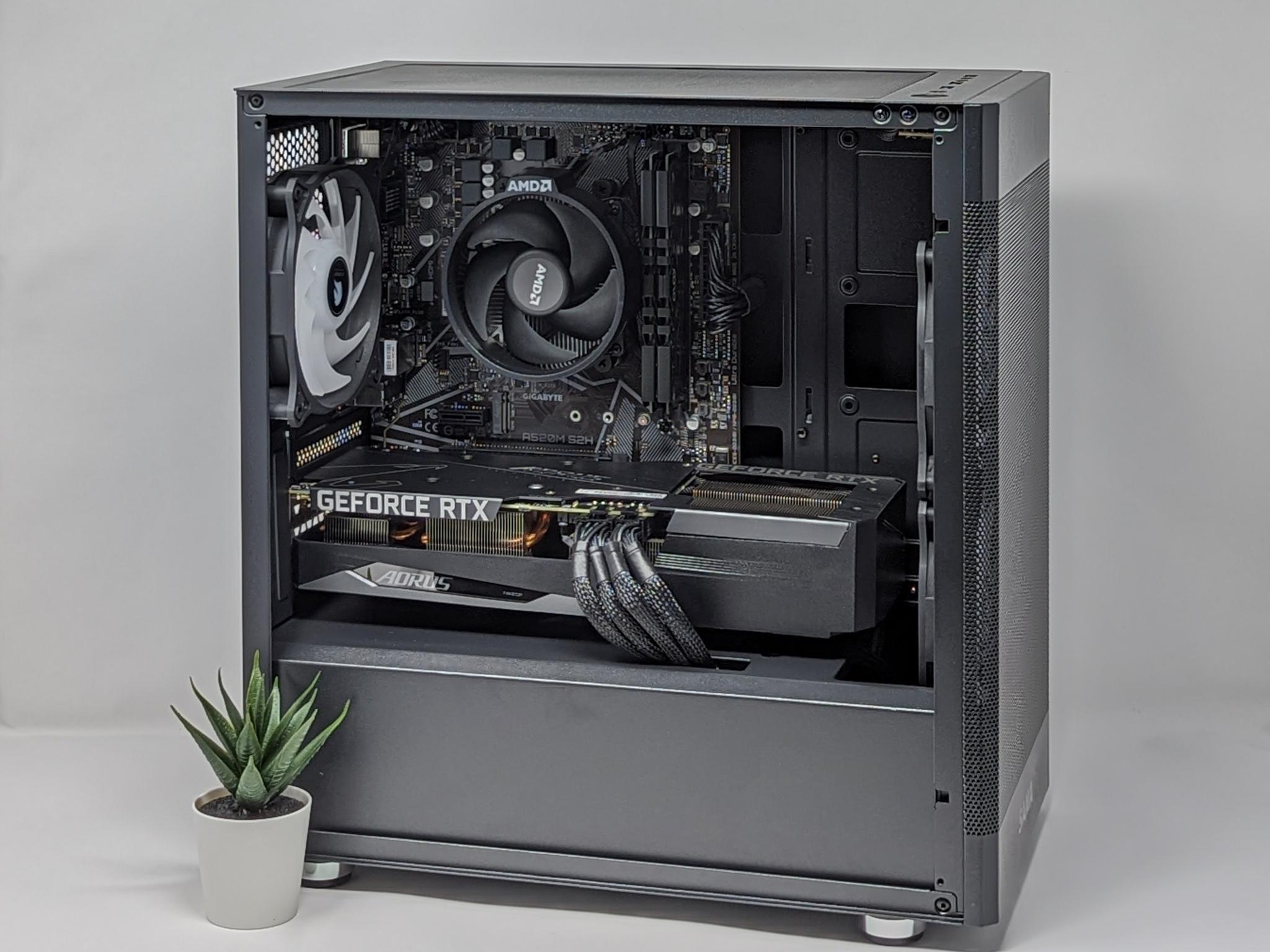 Sleek RTX Whisperer | Nvidia RTX 3060 | Ryzen 5 5500 | 16gb RAM | MSI M461 1TB Gen 4 NVMe SSD