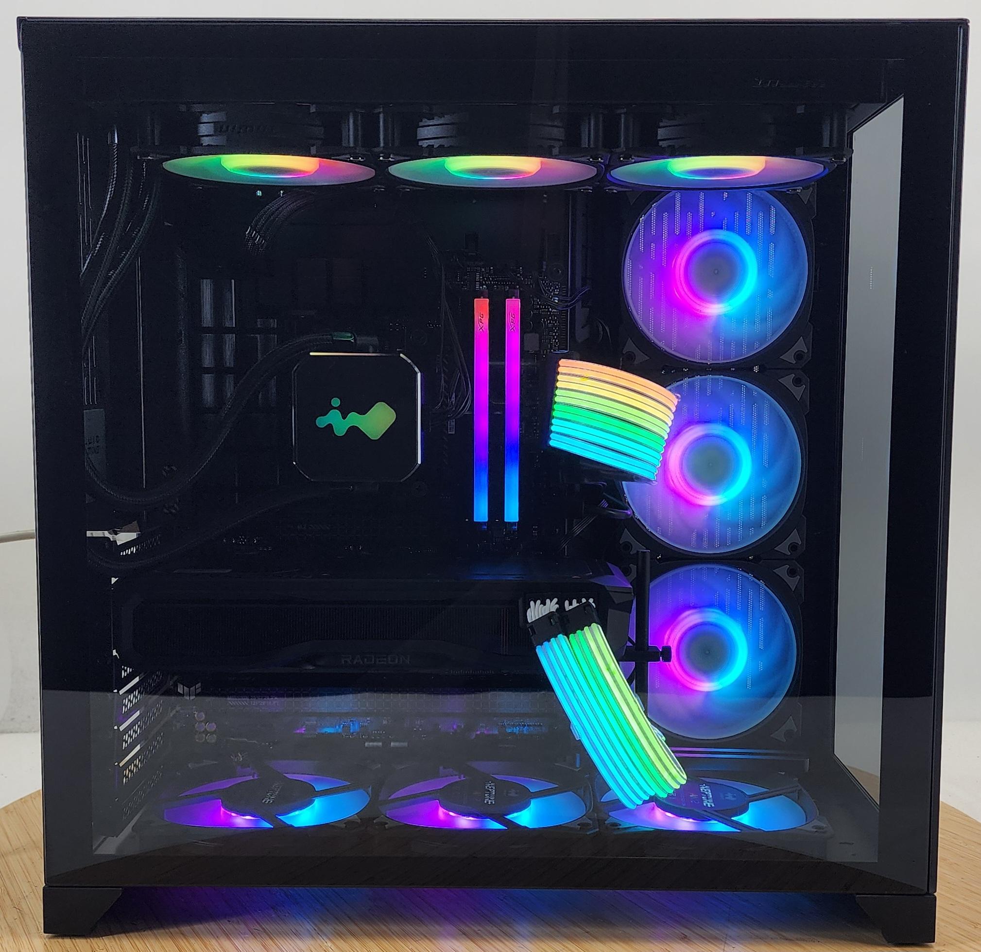 Gaming PC Ryzen 7 7700X 32GB RAM 2TB SSD RX 7900 XT 20GB Windows 11 Computer