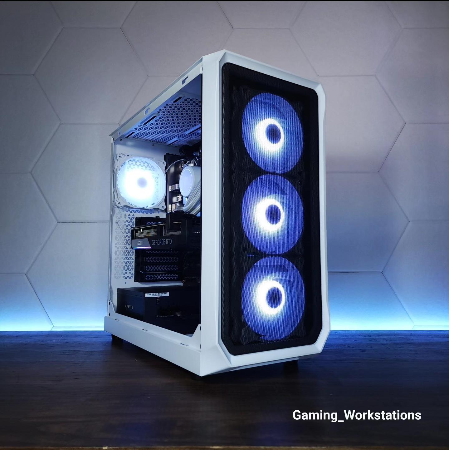 💙🤍RTX 3060Ti // i5 12400F // 16GB 3200MHz // 1TB NVMe
