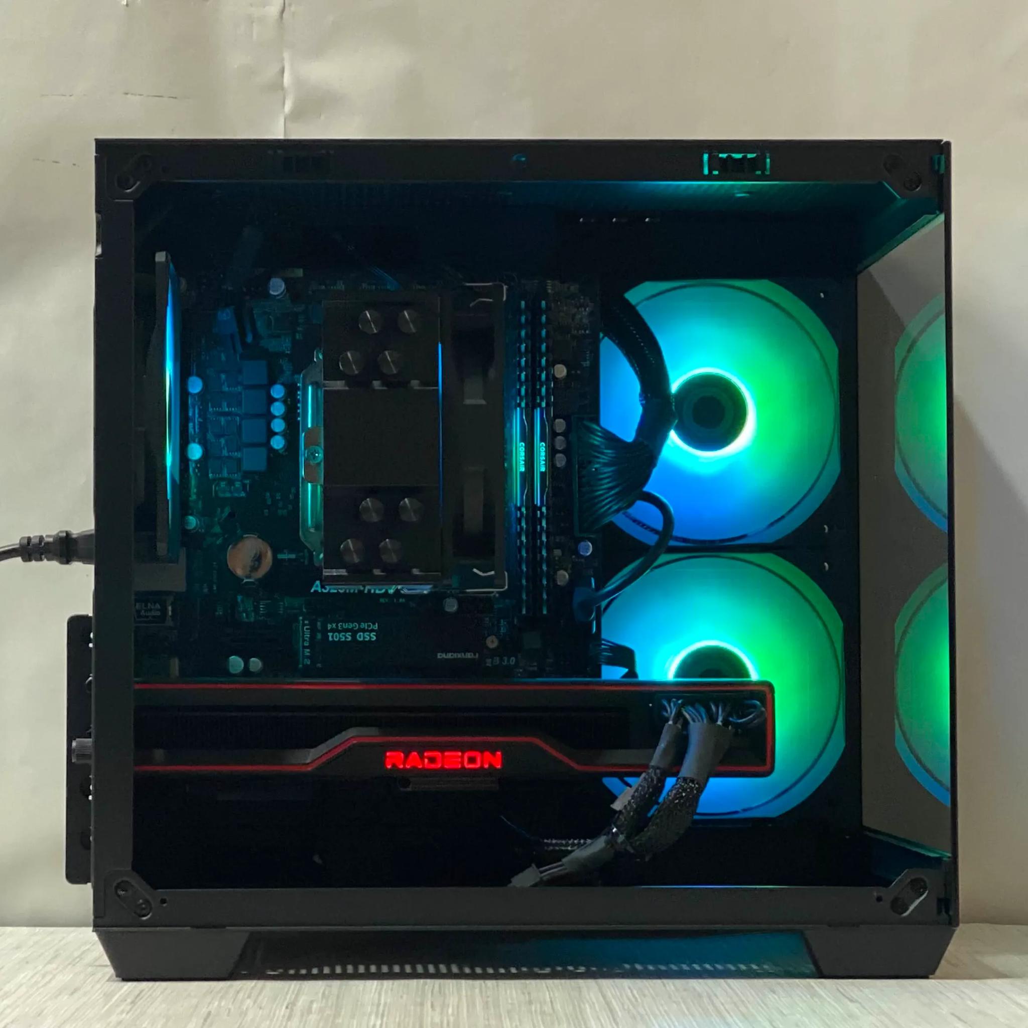 RX 6800, Ryzen 5 5600, 16GB DDR4, 1TB NVMe SSD, WiFi - Gaming PC