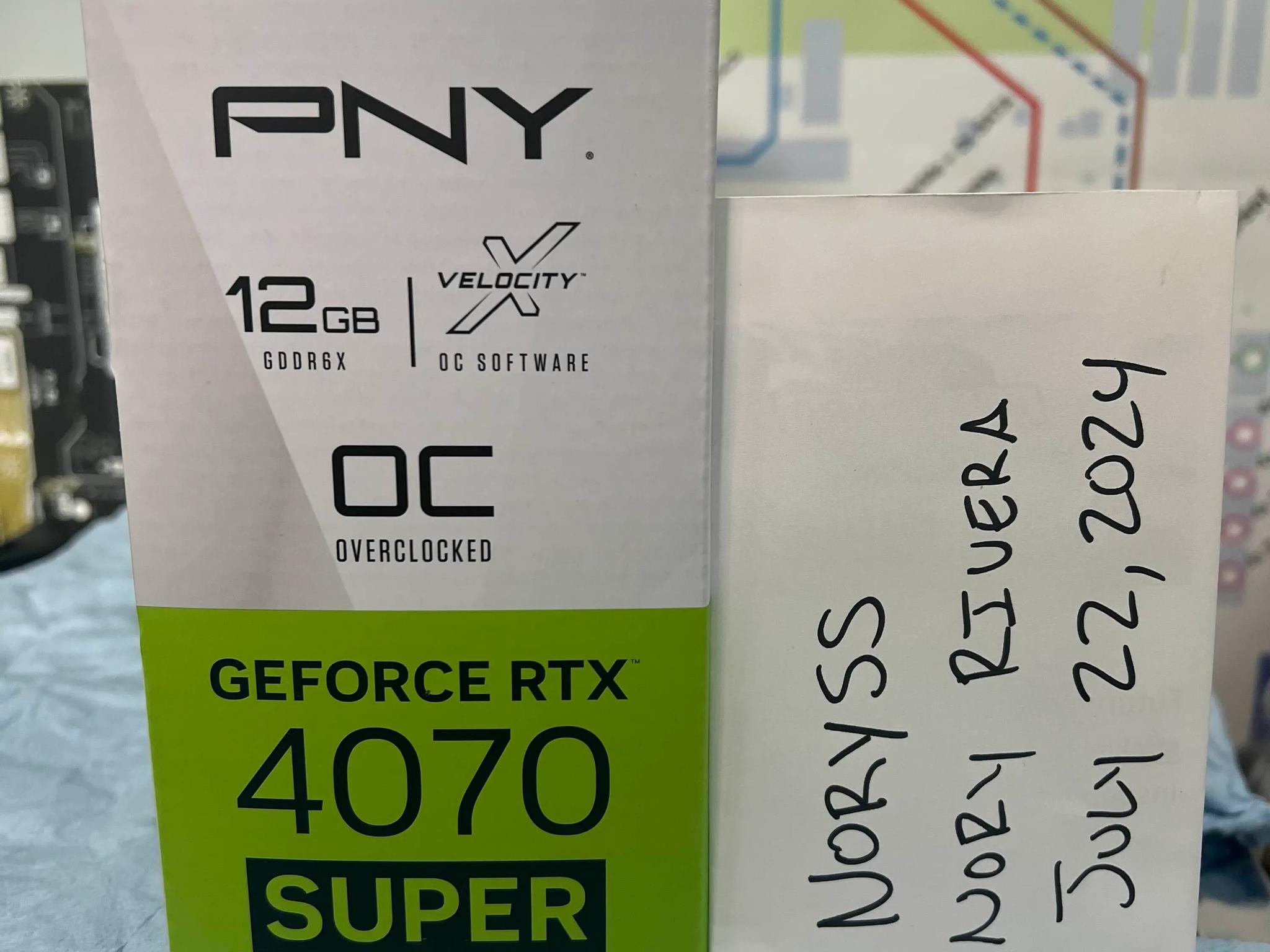 PNY RTX 4070 SUPER Brand New