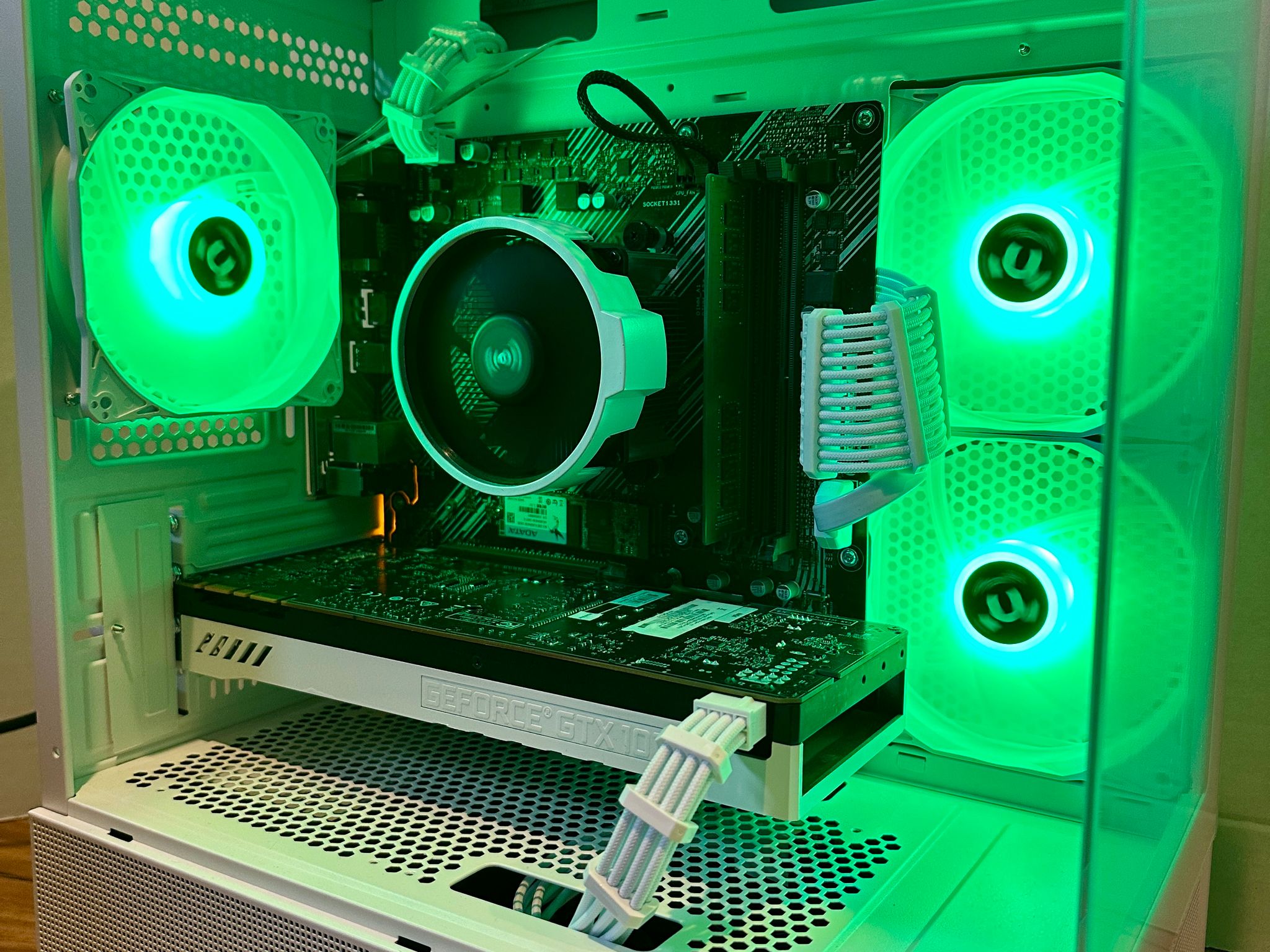 GTX 1070 | Ryzen 5 2600x | 16GB DDR4 | 1.12TB | Win 11 | Office 2024 | FREE SHIP | Budget Gaming PC