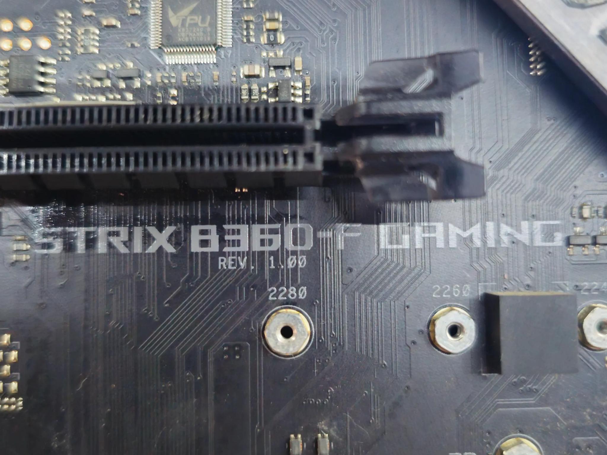ASUS Rog Strix B360-F Gaming Motherboard