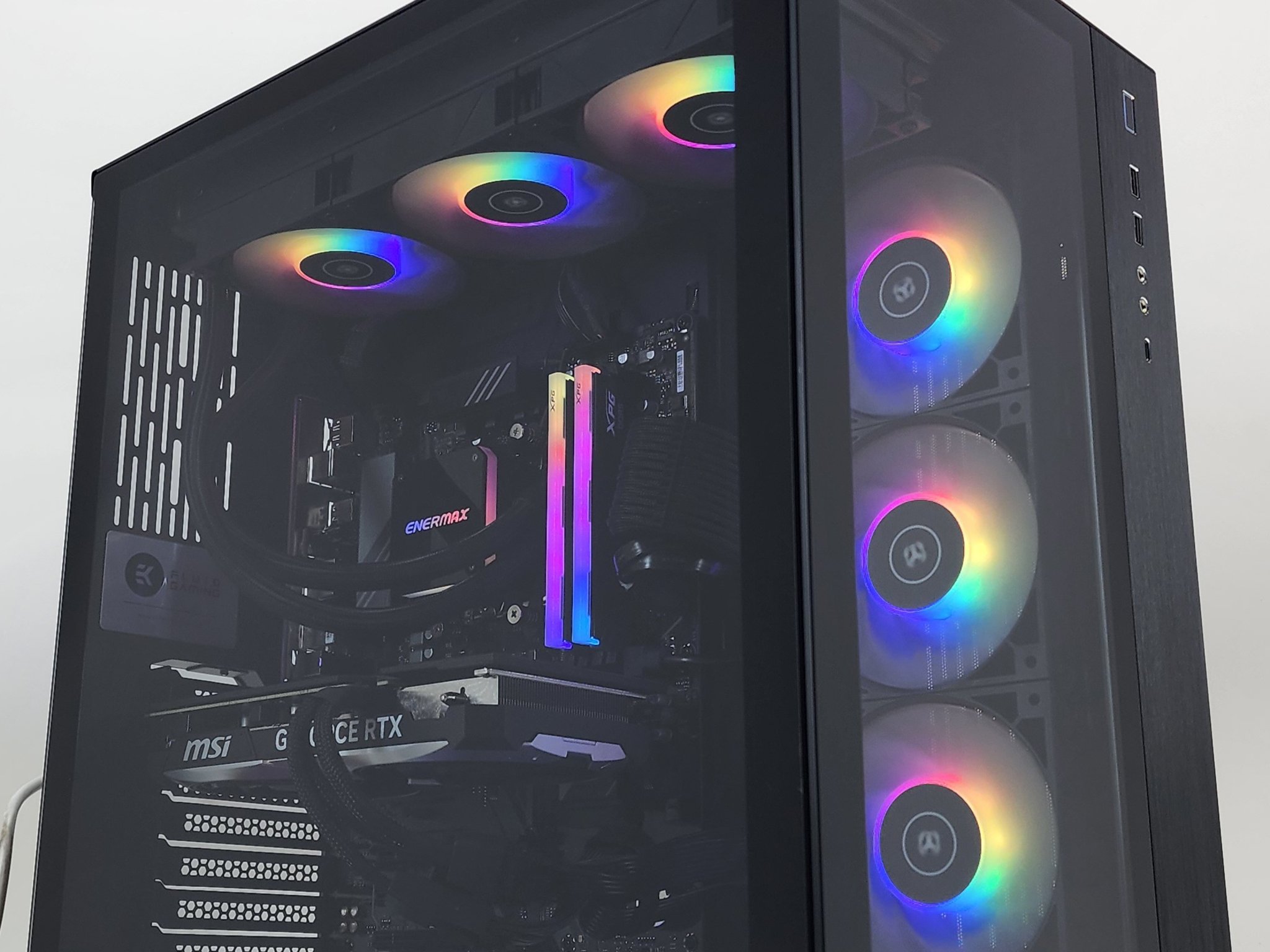 Gaming PC Ryzen 9 9900X 32GB RAM 2TB SSD RTX 4070 SUPER 12GB Windows 11 Computer