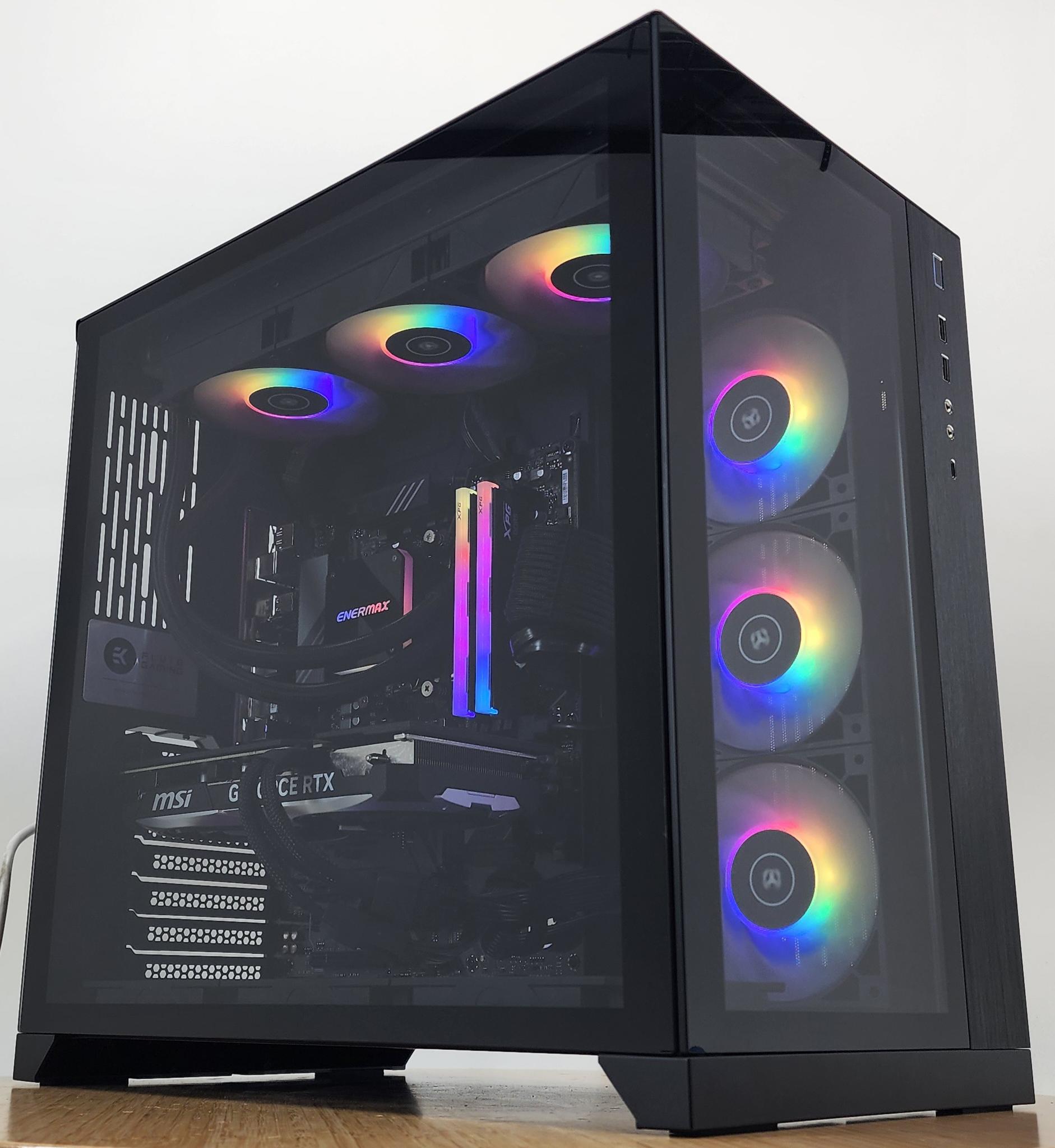 Gaming PC Ryzen 9 9900X 32GB RAM 2TB SSD RTX 4070 SUPER 12GB Windows 11 Computer