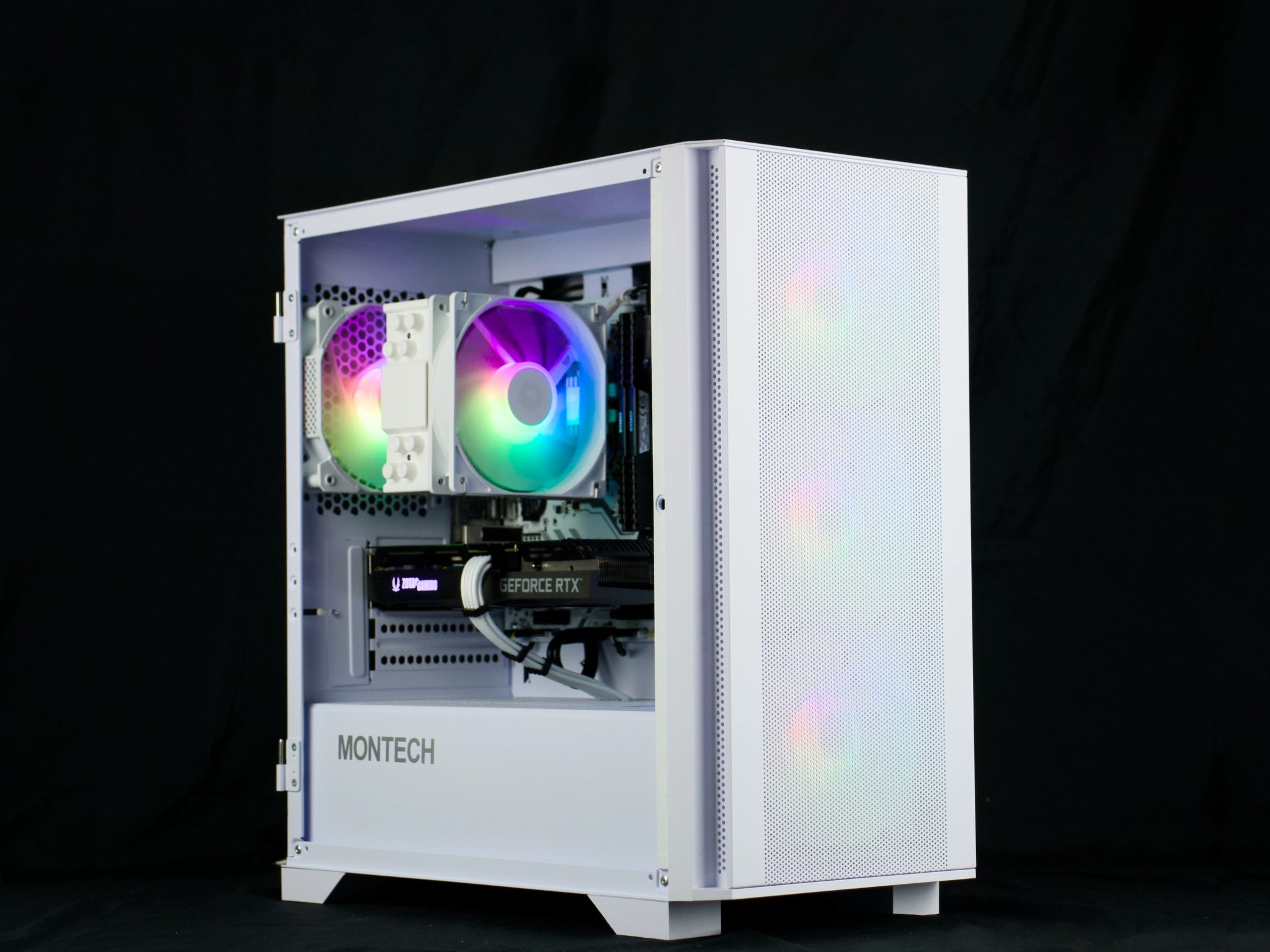 🧊❄️🧊 White Gaming PC – RTX 3060 TI , Ryzen 5 3600, 16GB RAM, 500GB SSD - WiFi, BlueTooth🧊❄️🧊