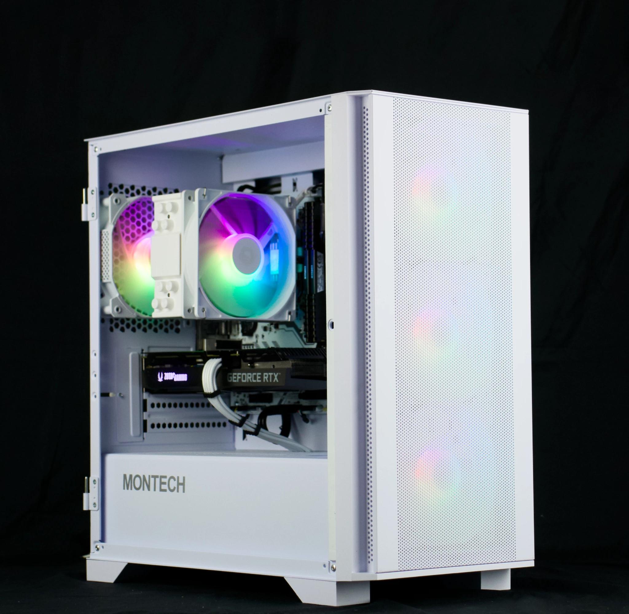 🧊❄️🧊 White Gaming PC – RTX 3060 TI , Ryzen 5 3600, 16GB RAM, 500GB SSD - WiFi, BlueTooth 🧊❄️🧊