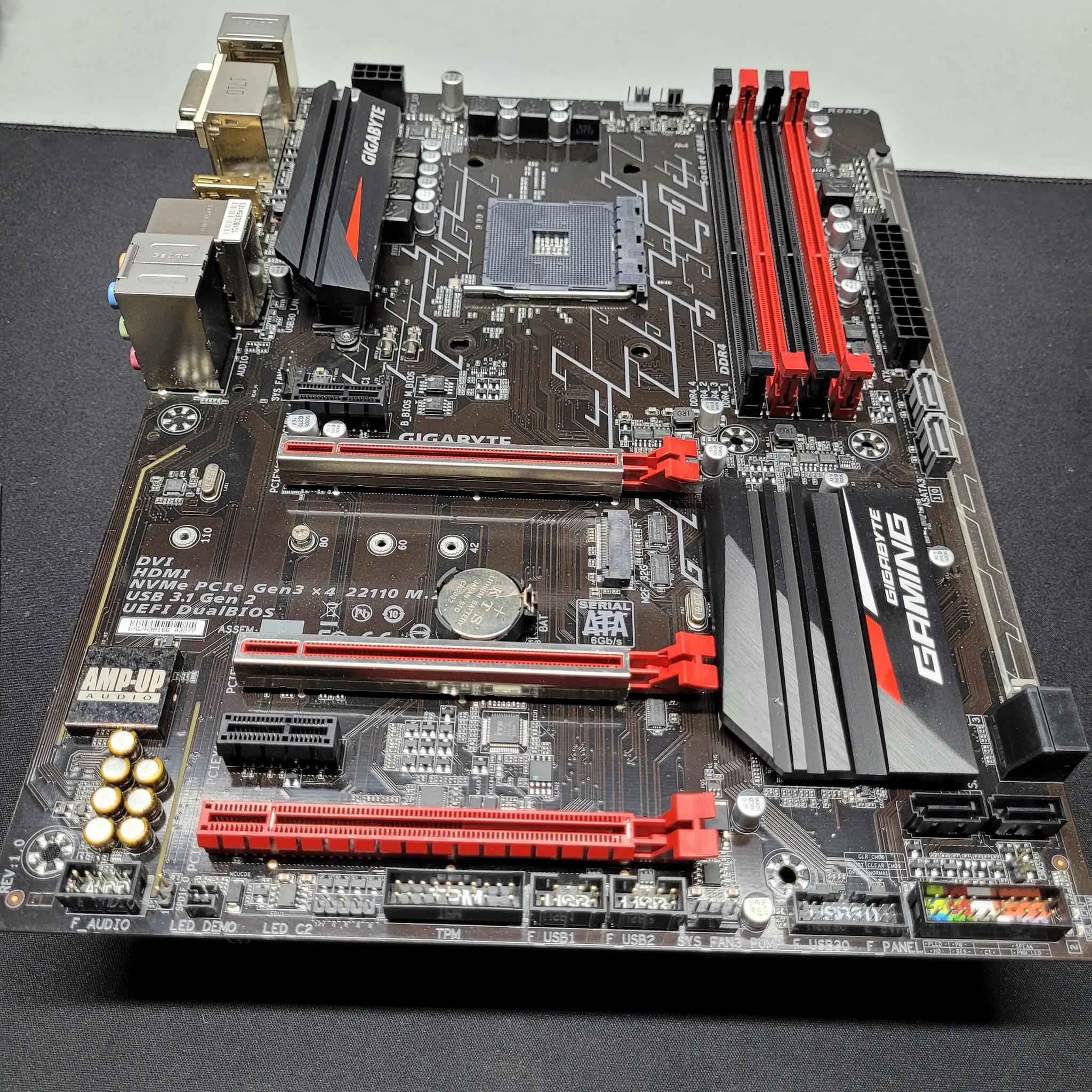 Gigabyte GA-AB350-Gaming 3 AM4 Motherboard