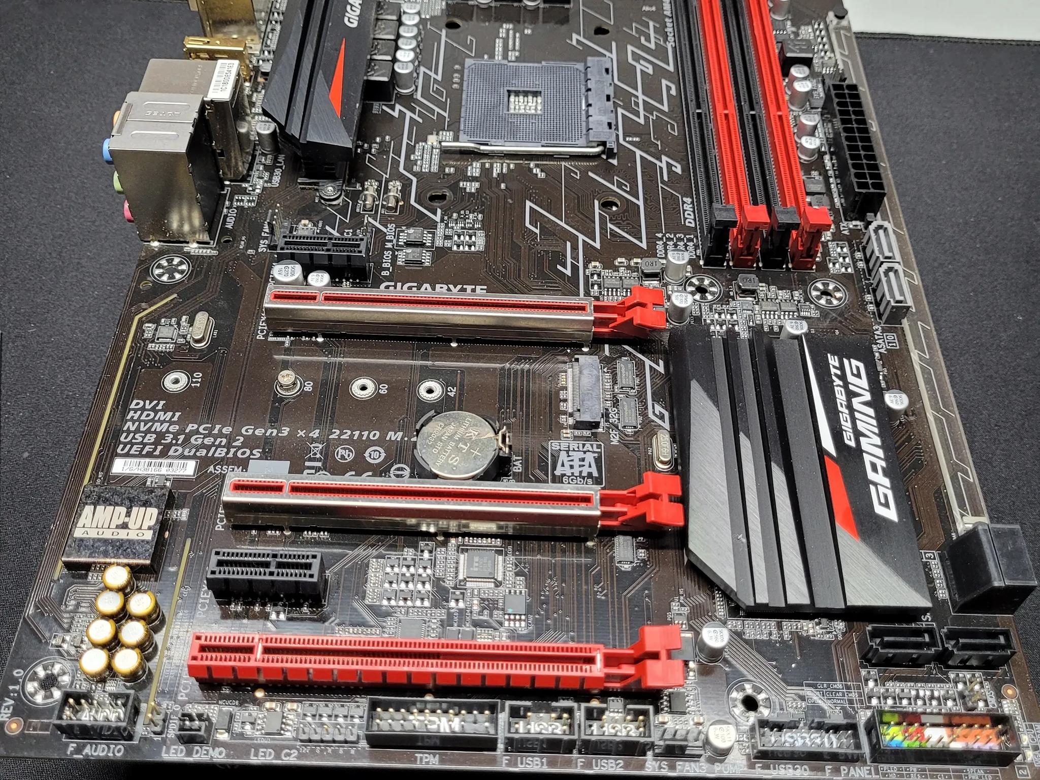 Gigabyte GA-AB350-Gaming 3 AM4 Motherboard