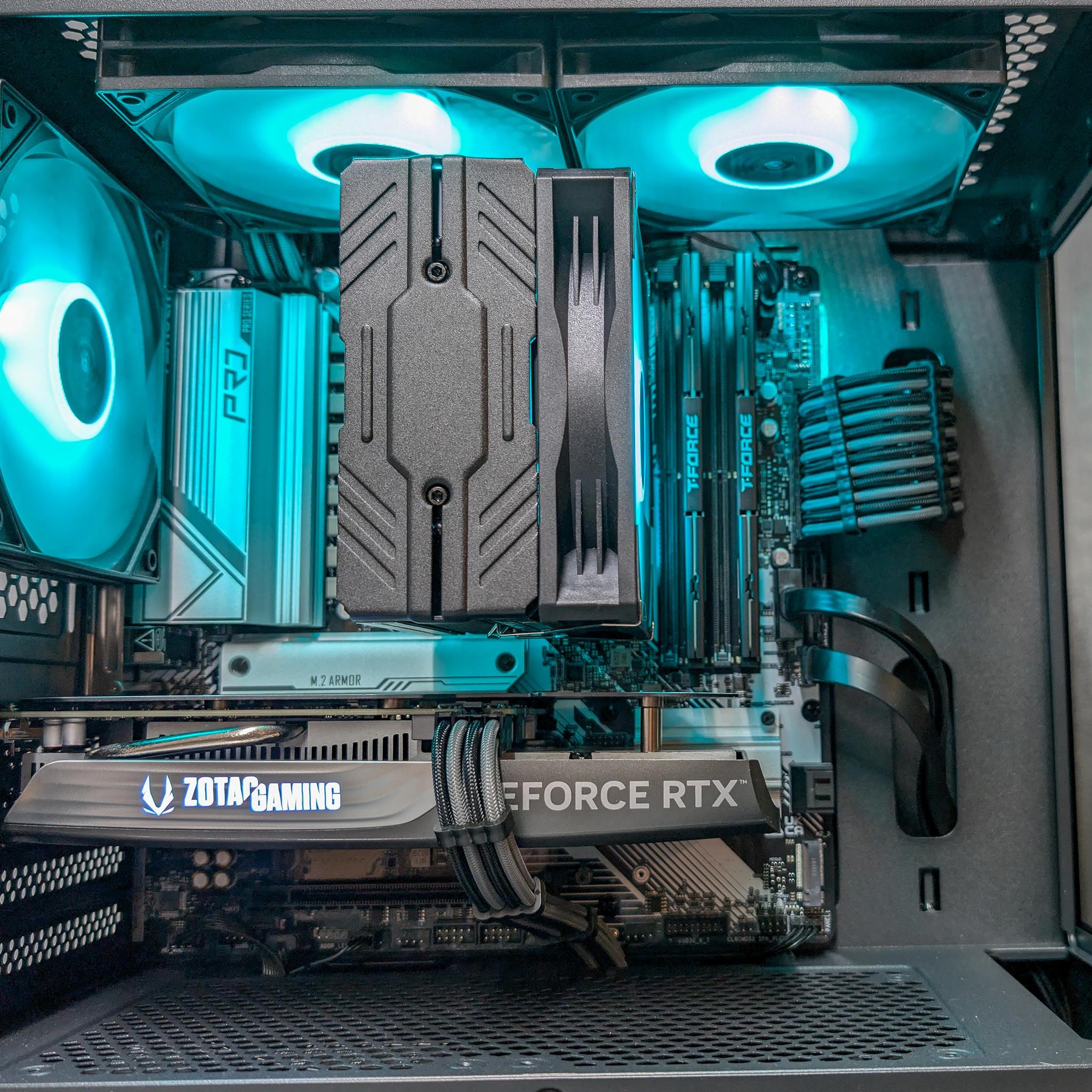 Ryzen 5 7500f, RTX 4060, 32GB DDR5, 1TB SSD RGB Gaming PC