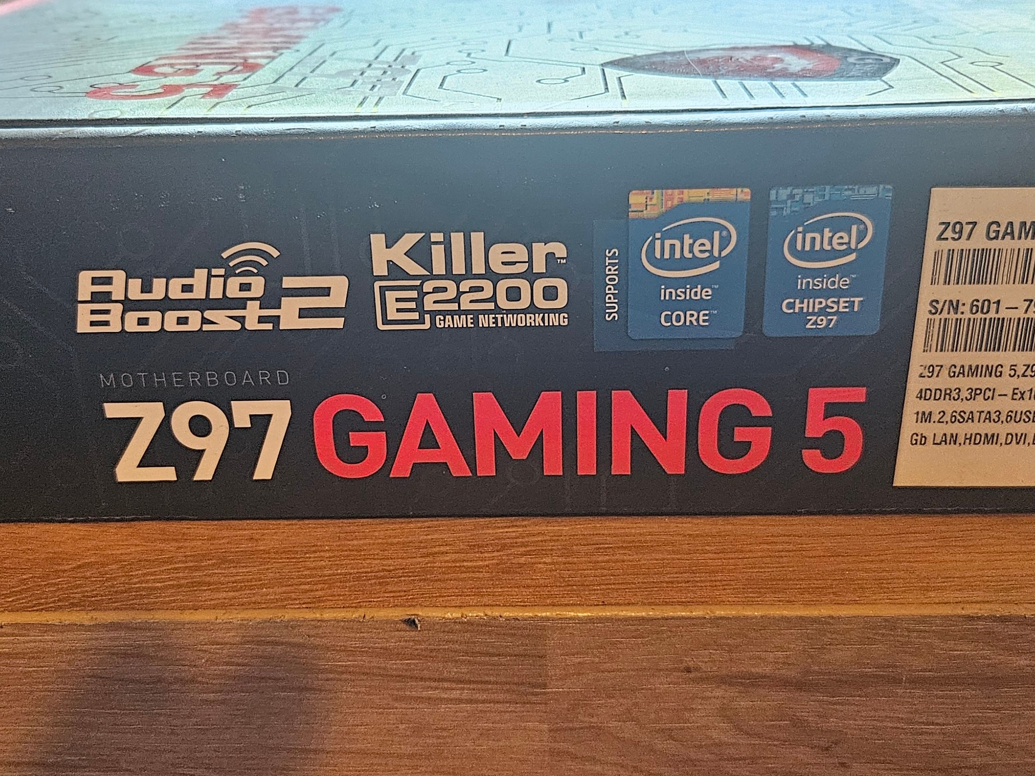 MSI Z97 Gaming 5 ATX Gaming MB & Intel i5-4590T
