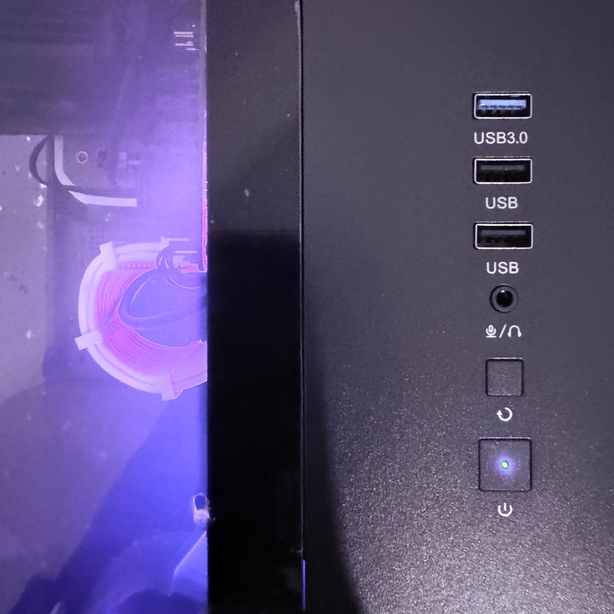 ⚫️"Obsidian Frost"❄️ | 1440p Gaming | RTX 4060 | i5 14400F | 16GB DDR5 | 1TB SSD | Free Shipping