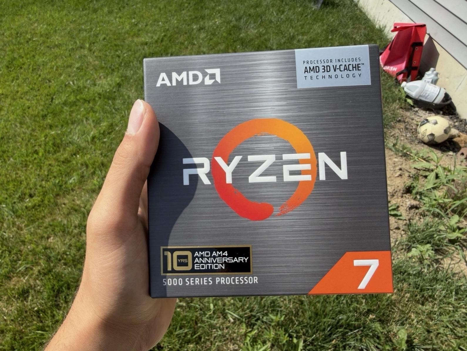 AMD Ryzen 7 5800X3D 10th Anniversary Edition