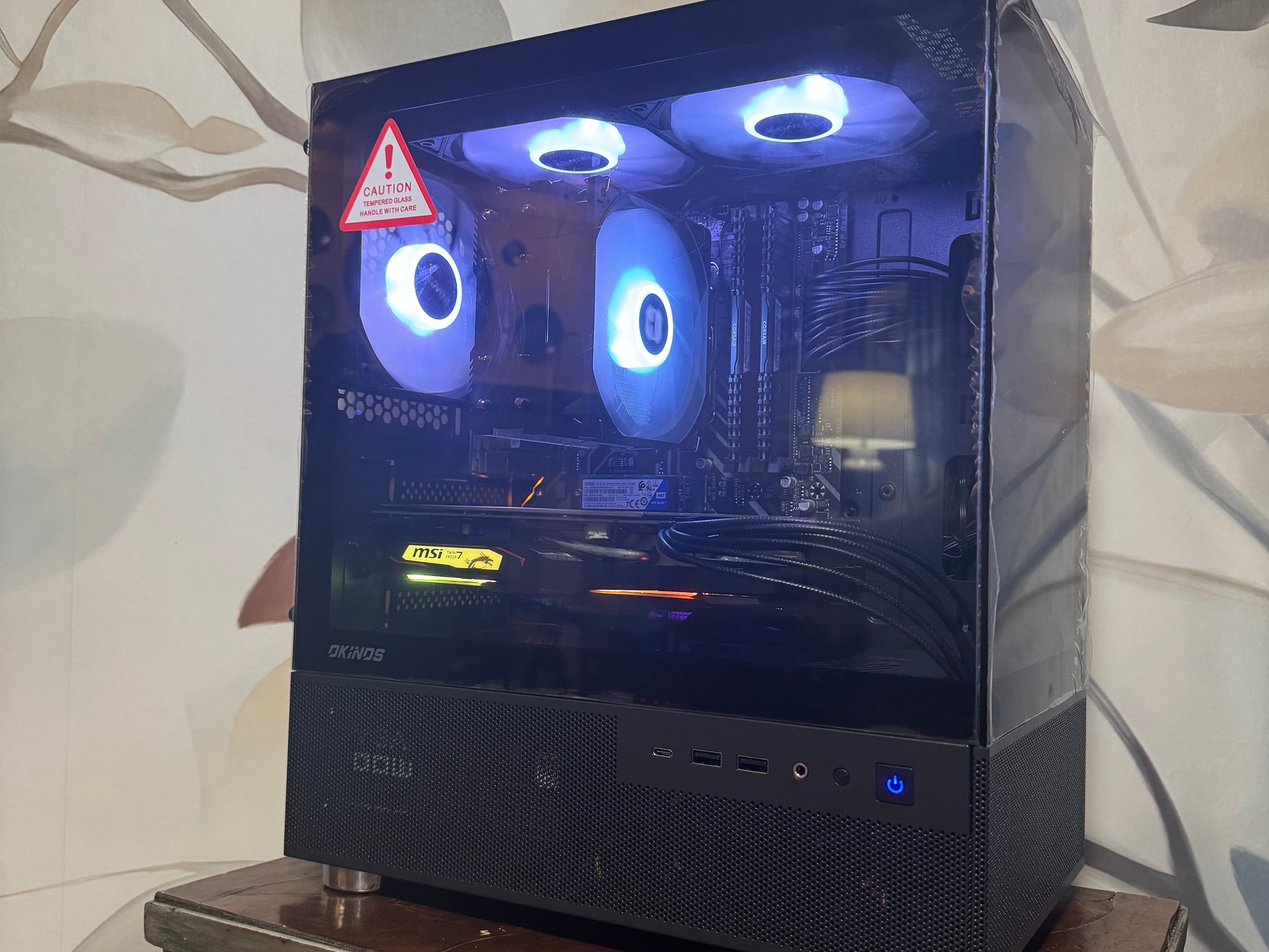 🌌 Aesthetic & Compact 1080p Gaming PC Ryzen 5 2600 | GTX 1660S