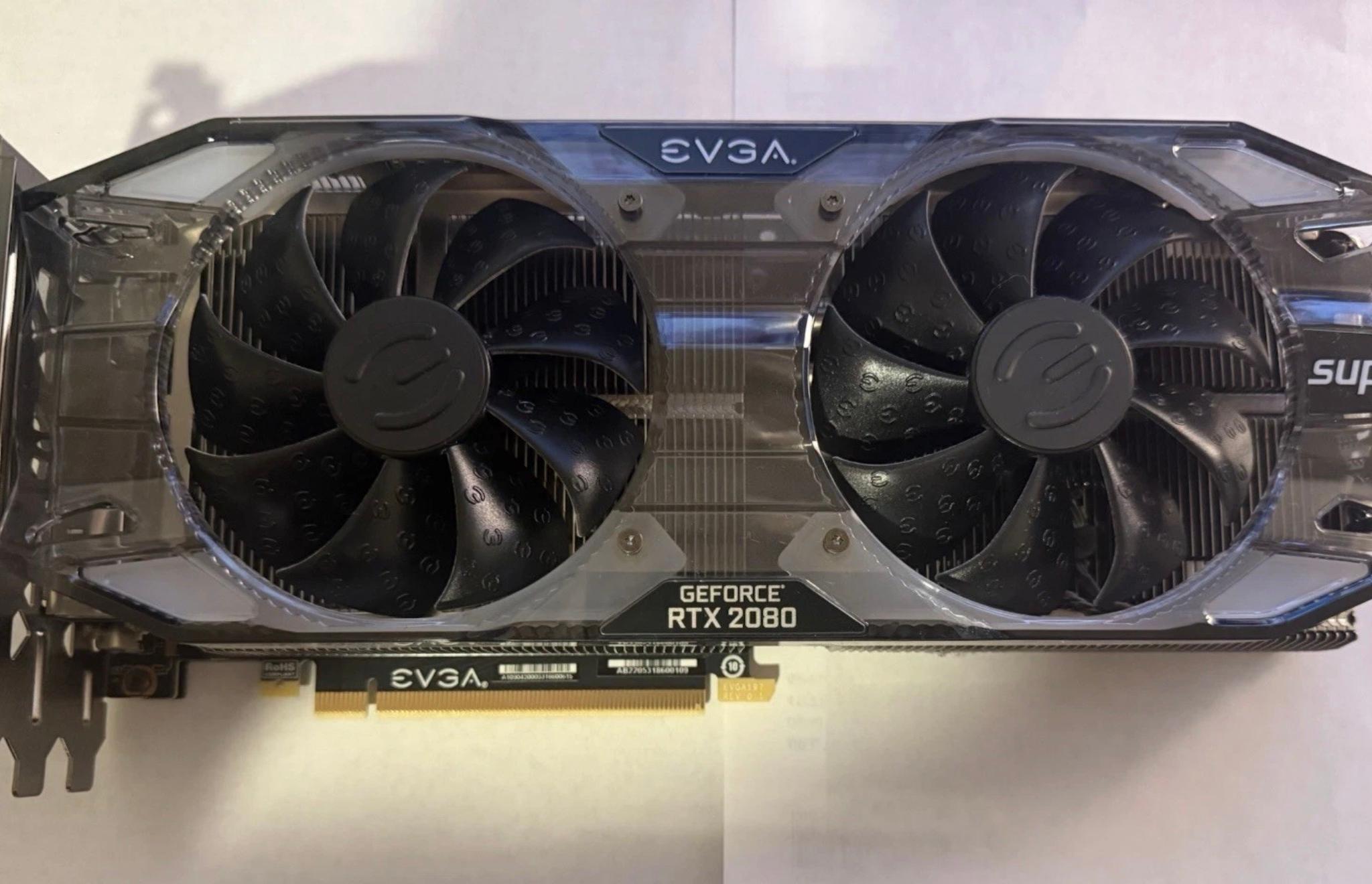 EVGA RTX 2080 SUPER XC ULTRA GAMING 8GB GDDR6 — Tested & Working