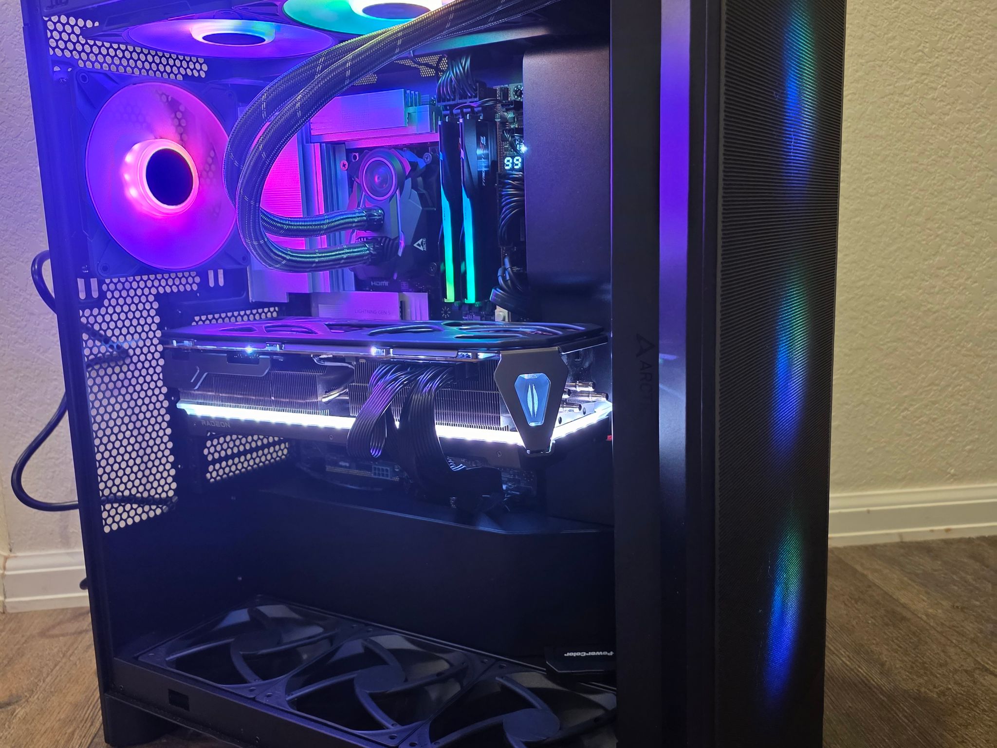 NZXT H7 Flow Content Creation Build! i7 265KF | 7900XTX | 64GB DDR5 | 2TB NVME