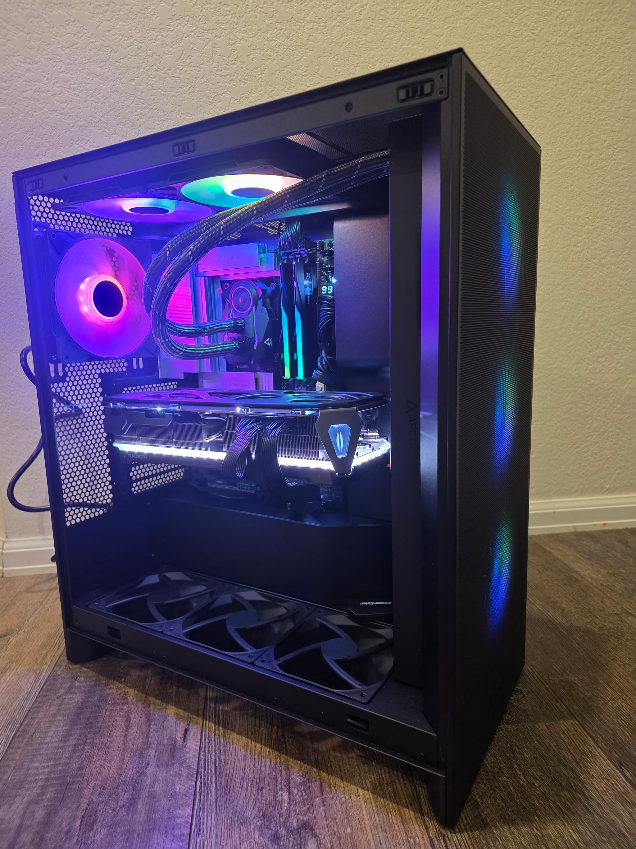 NZXT H7 Flow Content Creation Build! i7 265KF | 7900XTX | 64GB DDR5 | 2TB NVME