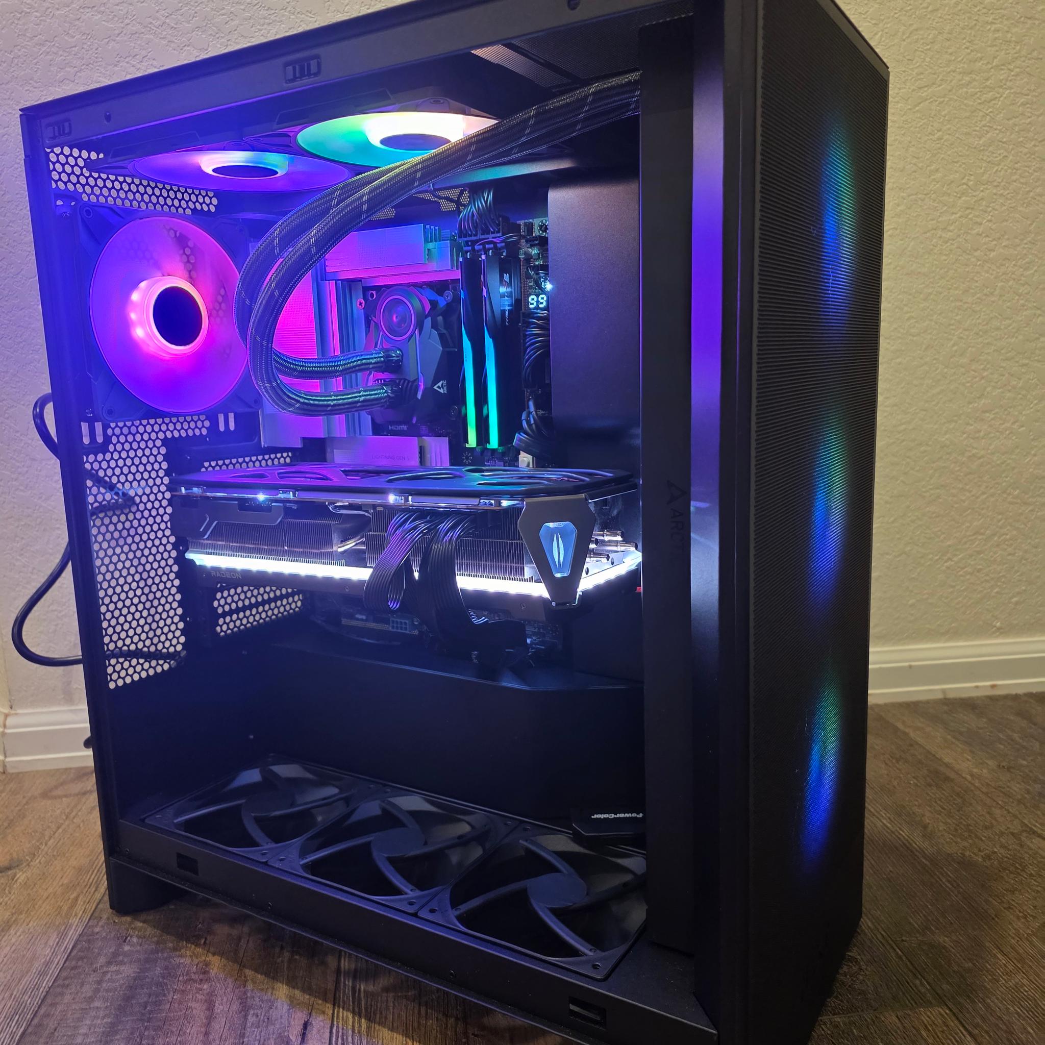 NZXT H7 Flow Content Creation Build! i7 265KF | 7900XTX | 64GB DDR5 | 2TB NVME