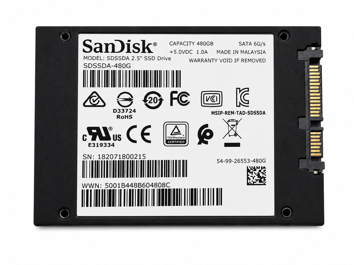 sandisk 480gb ssd plus
