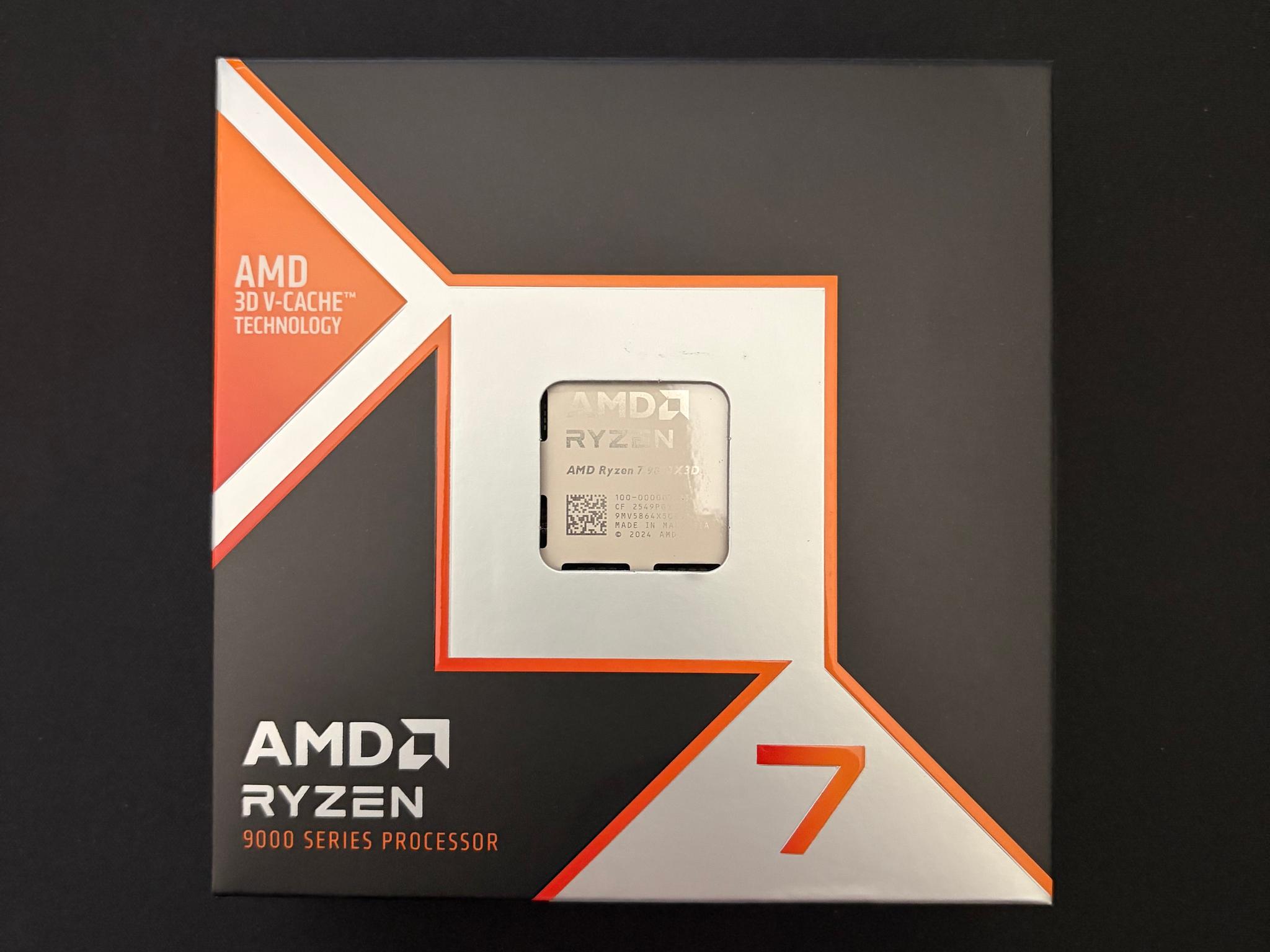 AMD Ryzen 7 9850X3D 8-Core, 16-Thread Zen 5 AM5 CPU Processor