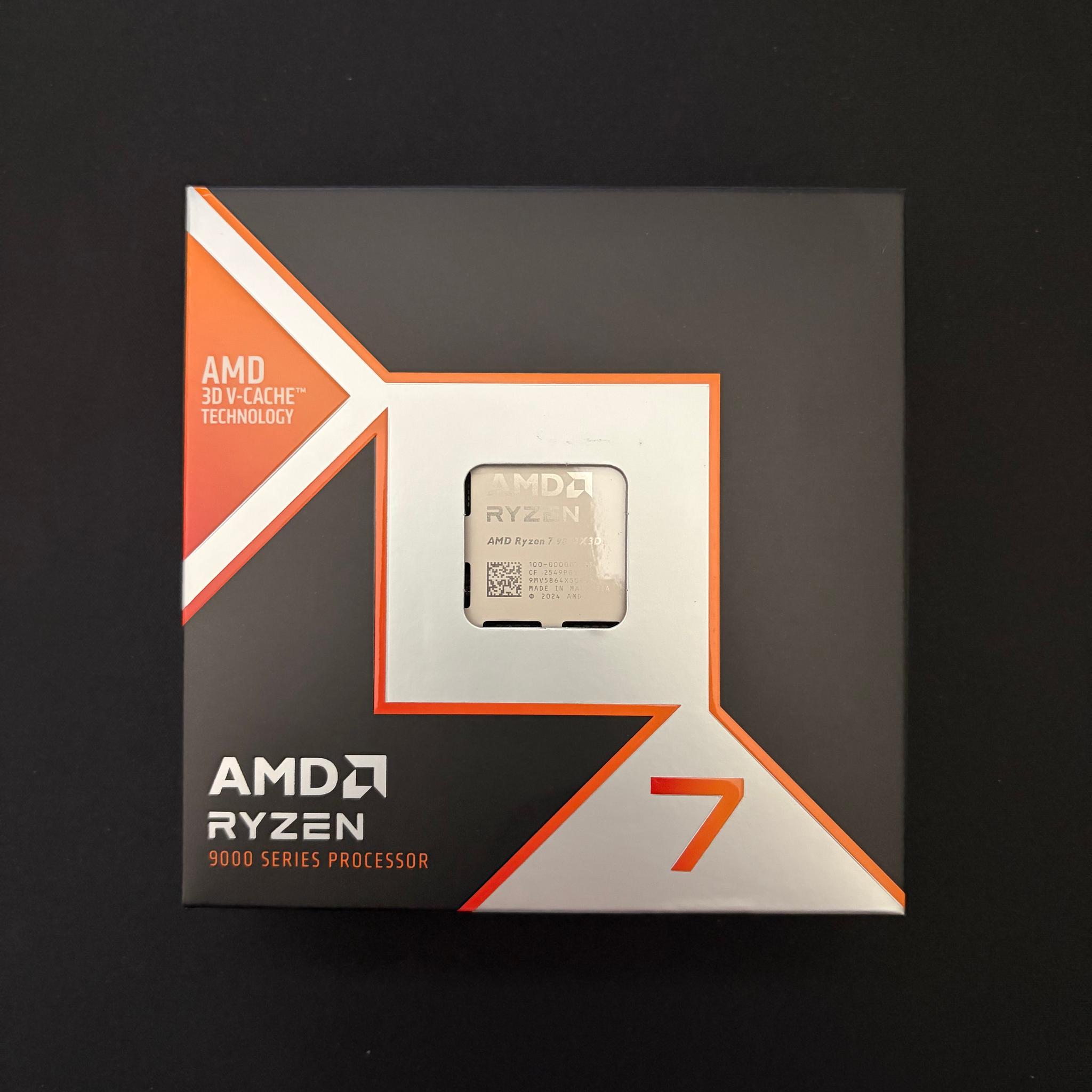 AMD Ryzen 7 9850X3D 8-Core, 16-Thread Zen 5 AM5 CPU Processor