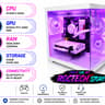 Budget CUBEX Gaming PC | RTX 4060 8GB | Ryzen 5 5500 | 16GB | Wi-Fi