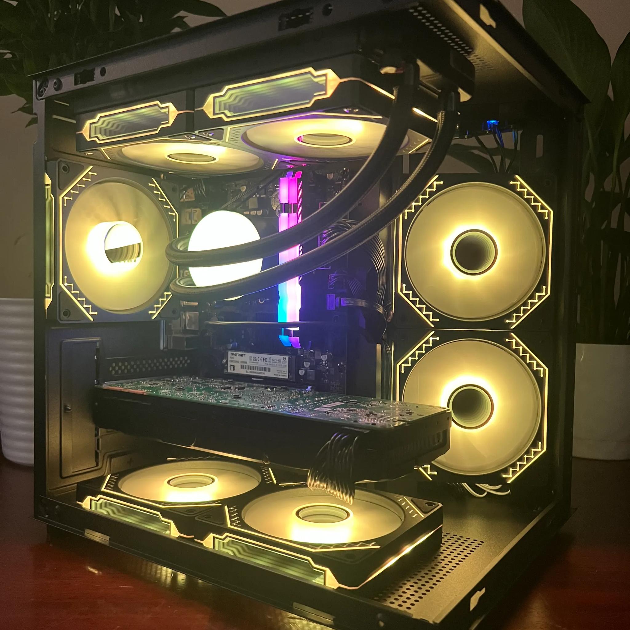 Water Cooled Gaming PC Intel I7, Nvidia GTX 1080 8gb, 2TB Storage, 32GB RAM, WINDOWS 11