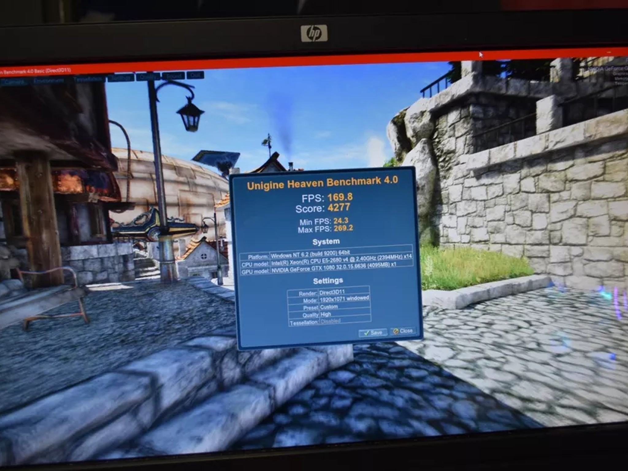 Gaming PC Intel Xeon 2680V4 32GB of Ram GPU GTX1080 Samsung 500GB M .2 500 GBHHD