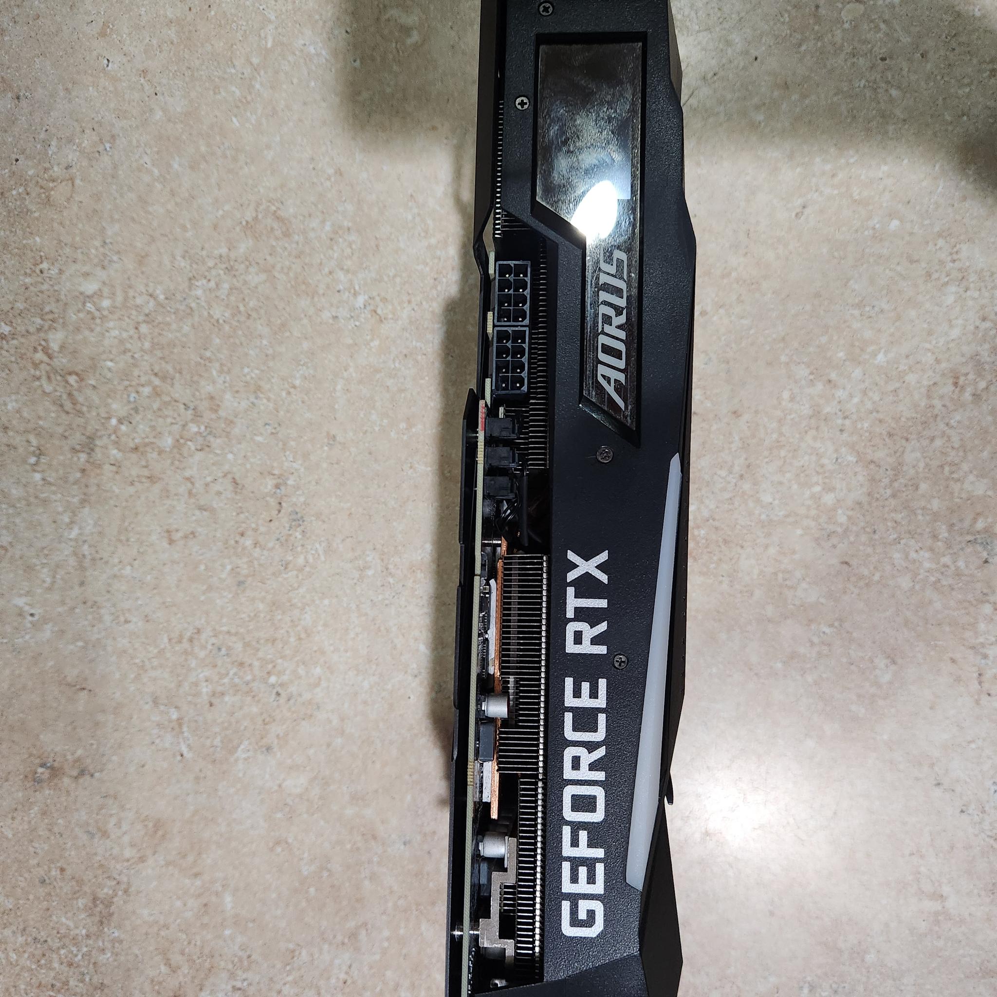 *FOR PARTS* GIGABYTE AORUS MASTER GeForce RTX 3070